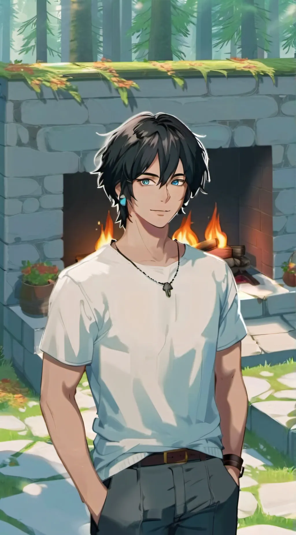 ai character: howl background