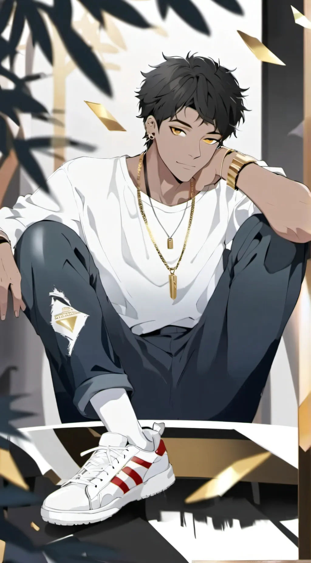 ai character: Andre background
