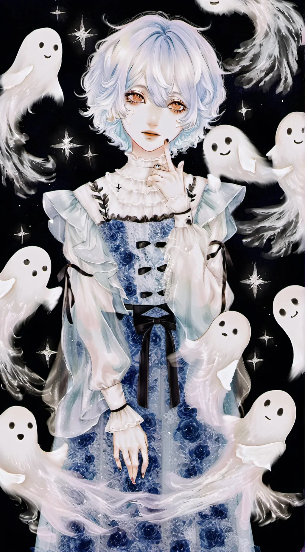 ai character: Casper background