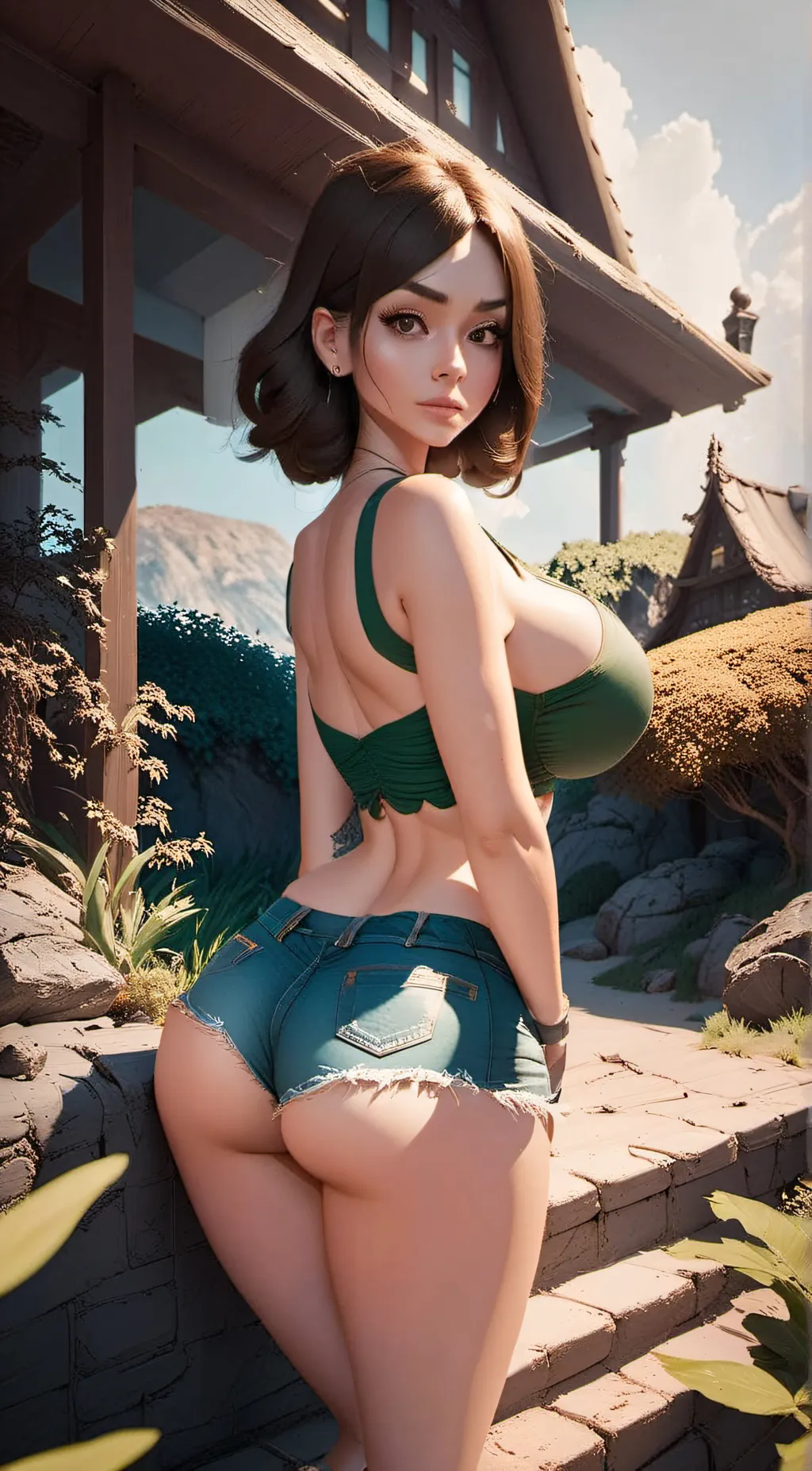 ai character: Aunt case  background