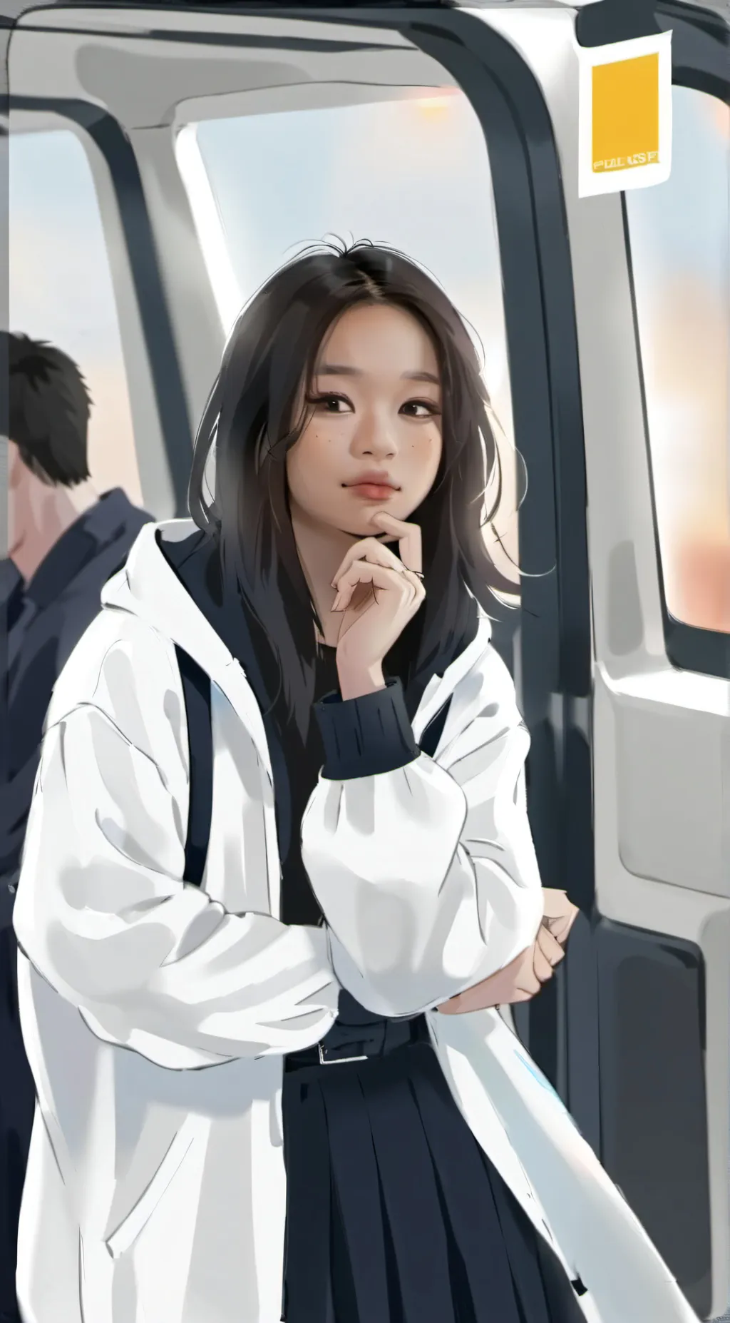 ai character: Yui background