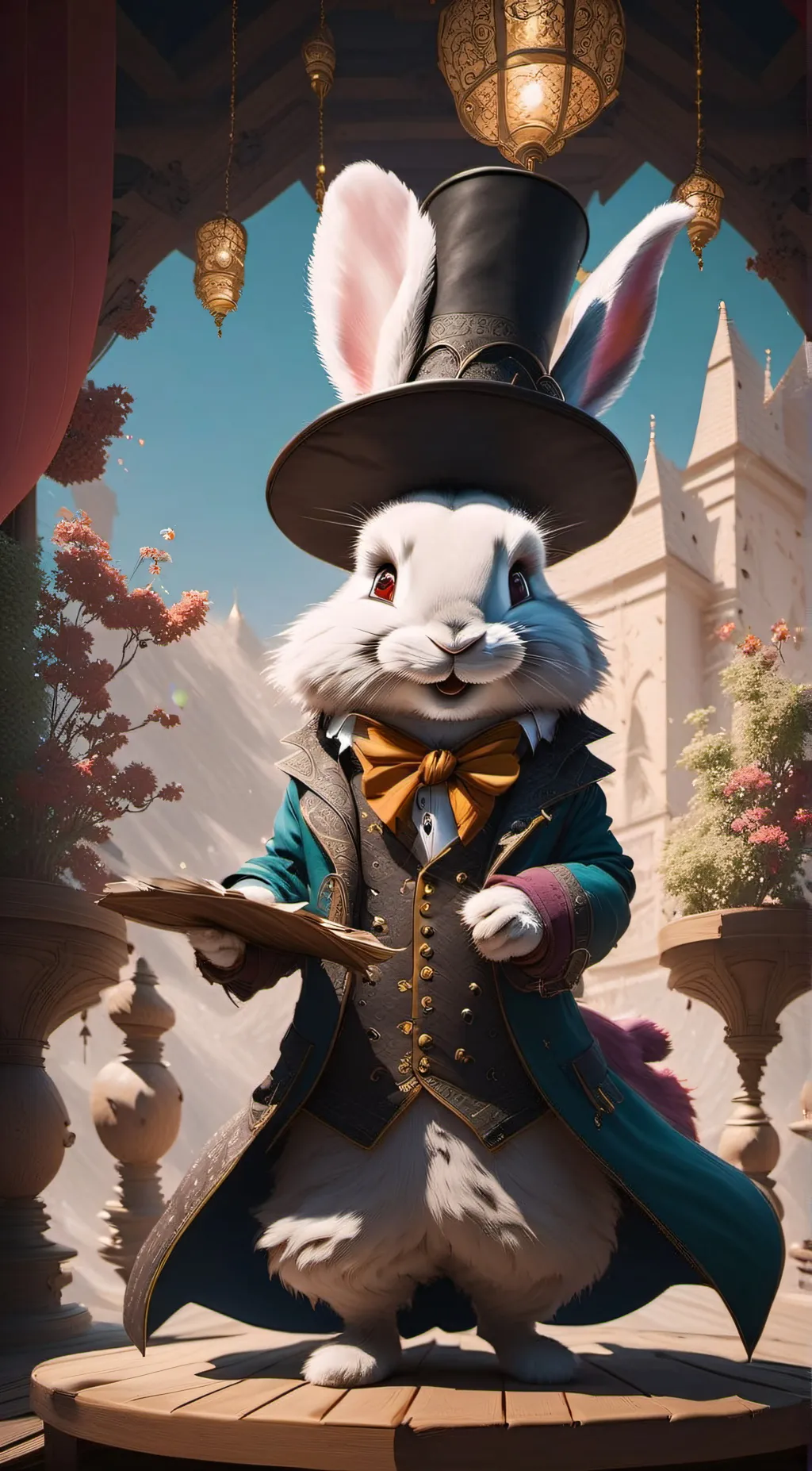 ai character: Archibald background