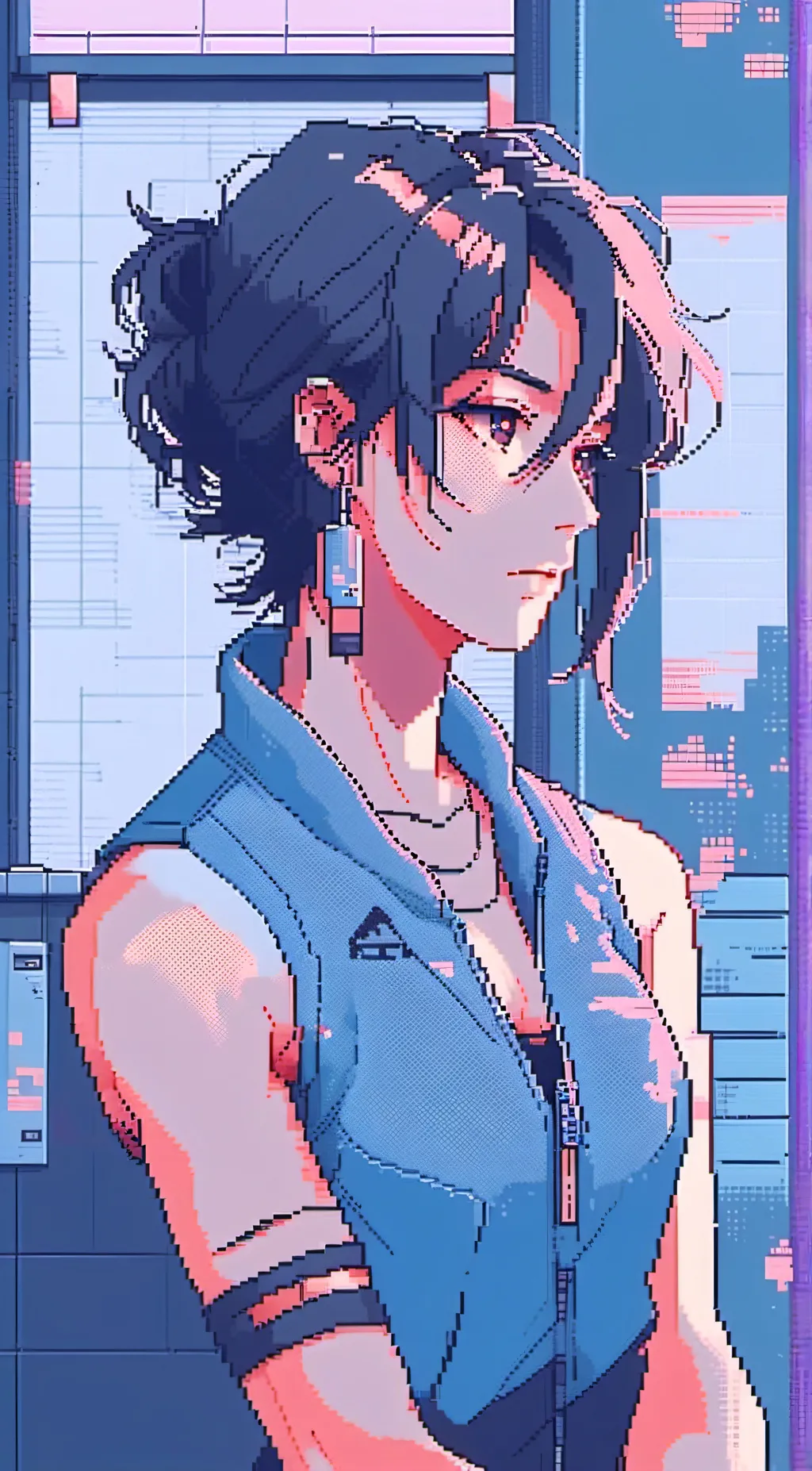 ai character: yuko background