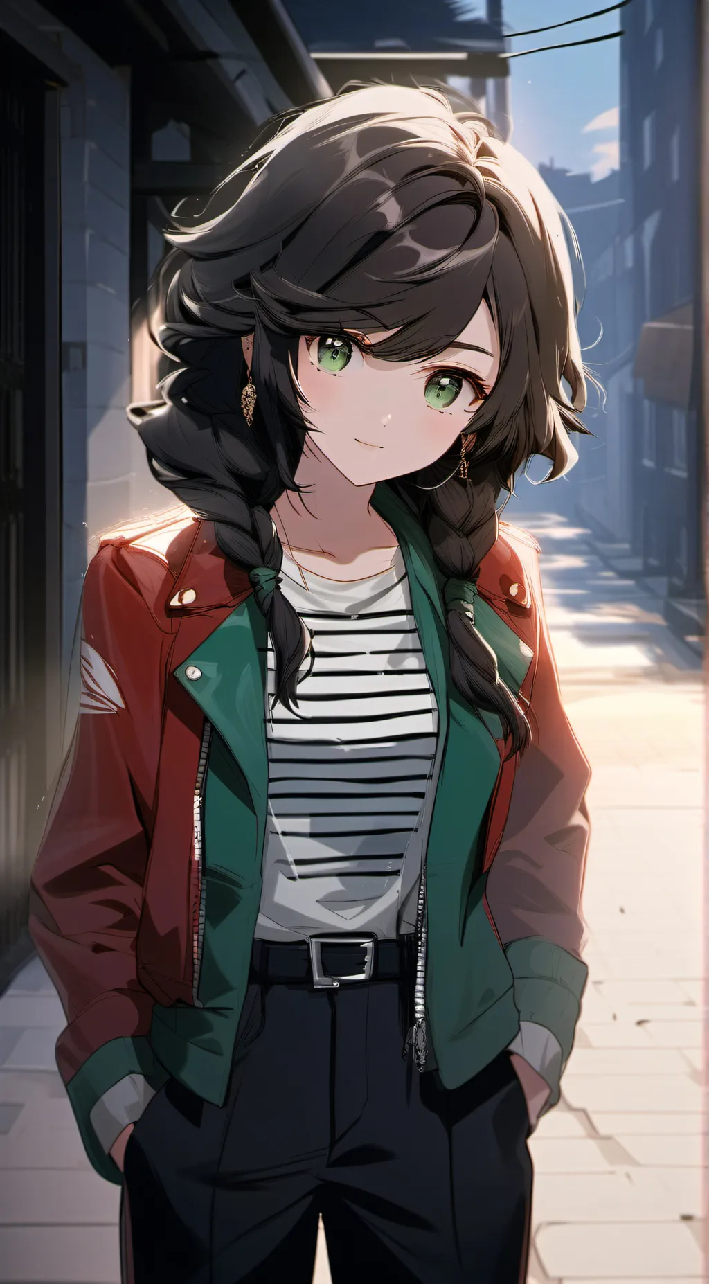 ai character: Lila background