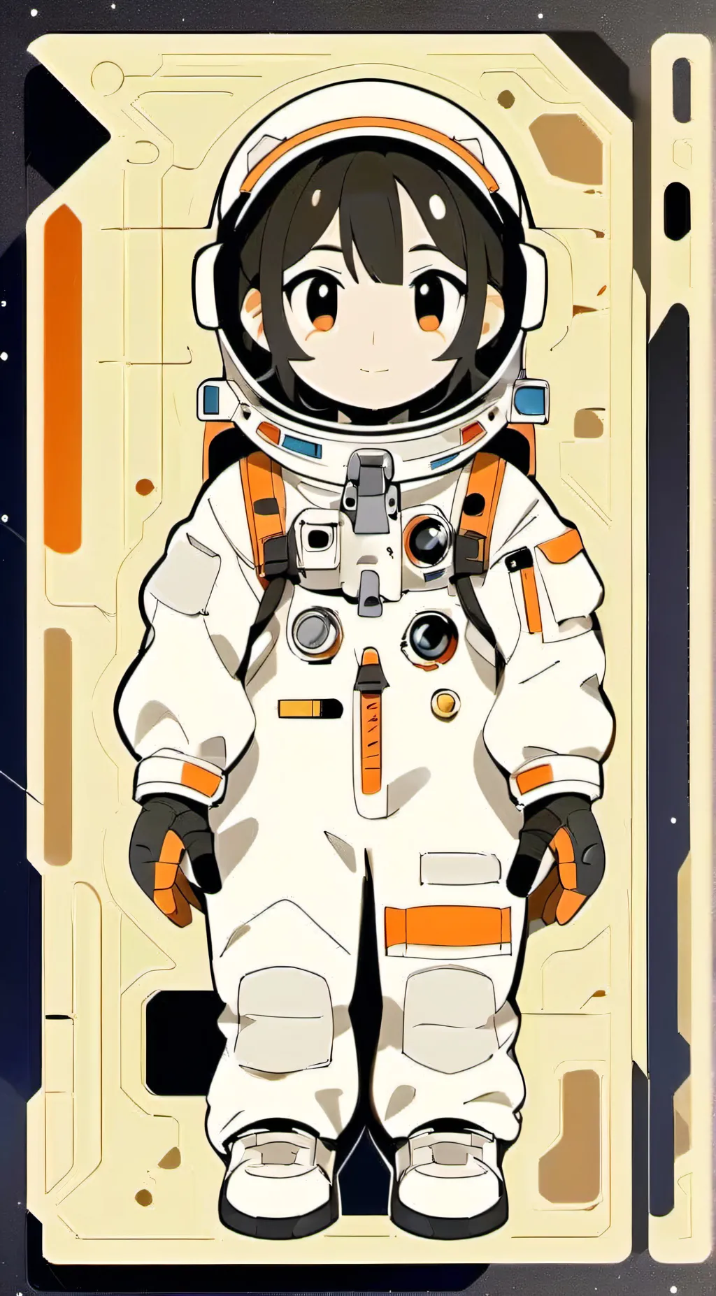 ai character: Tessa (Md) background