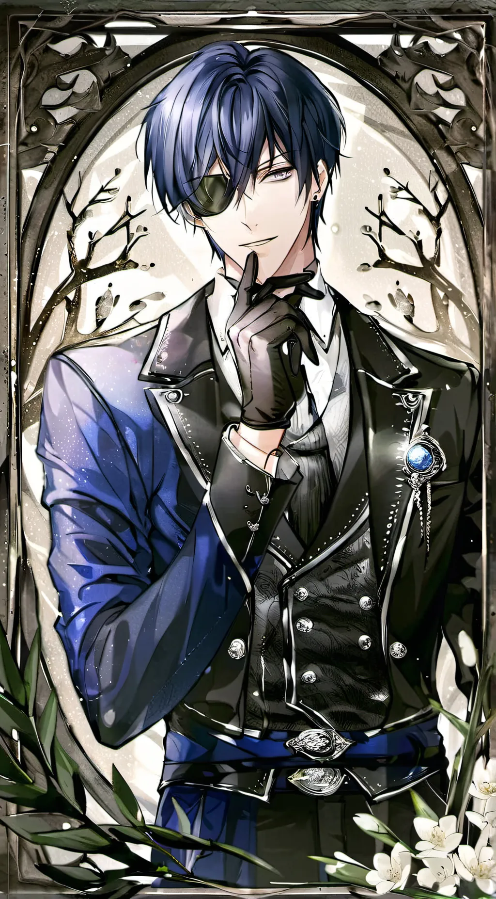ai character: Ciel Phantomhive background