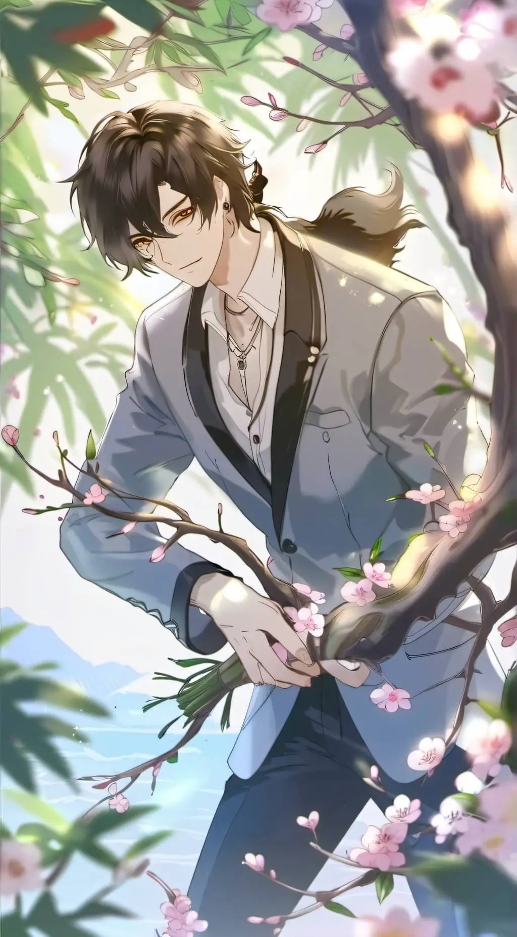 ai character: choya  background