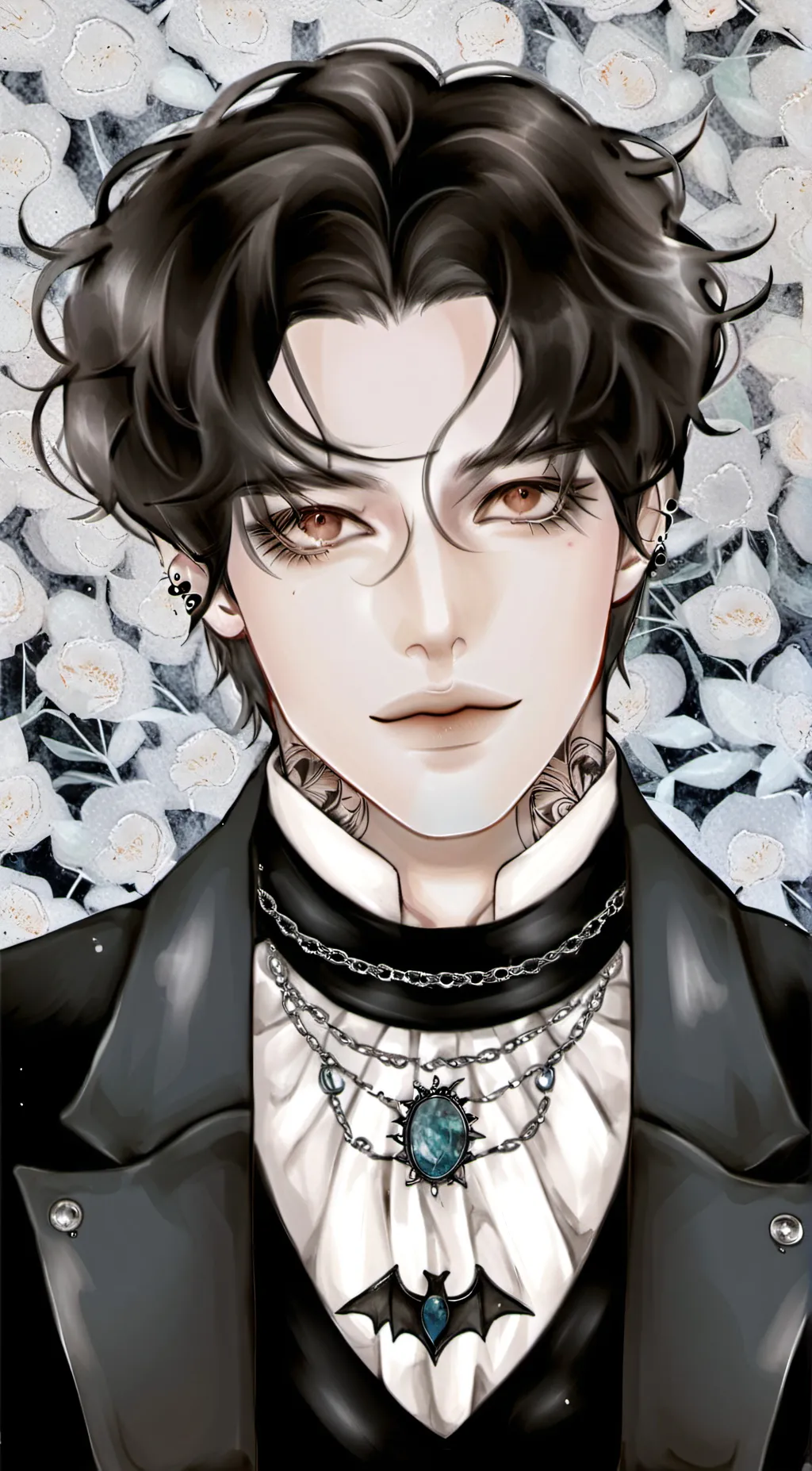 ai character: 🖤💀~landon~💀🖤 background