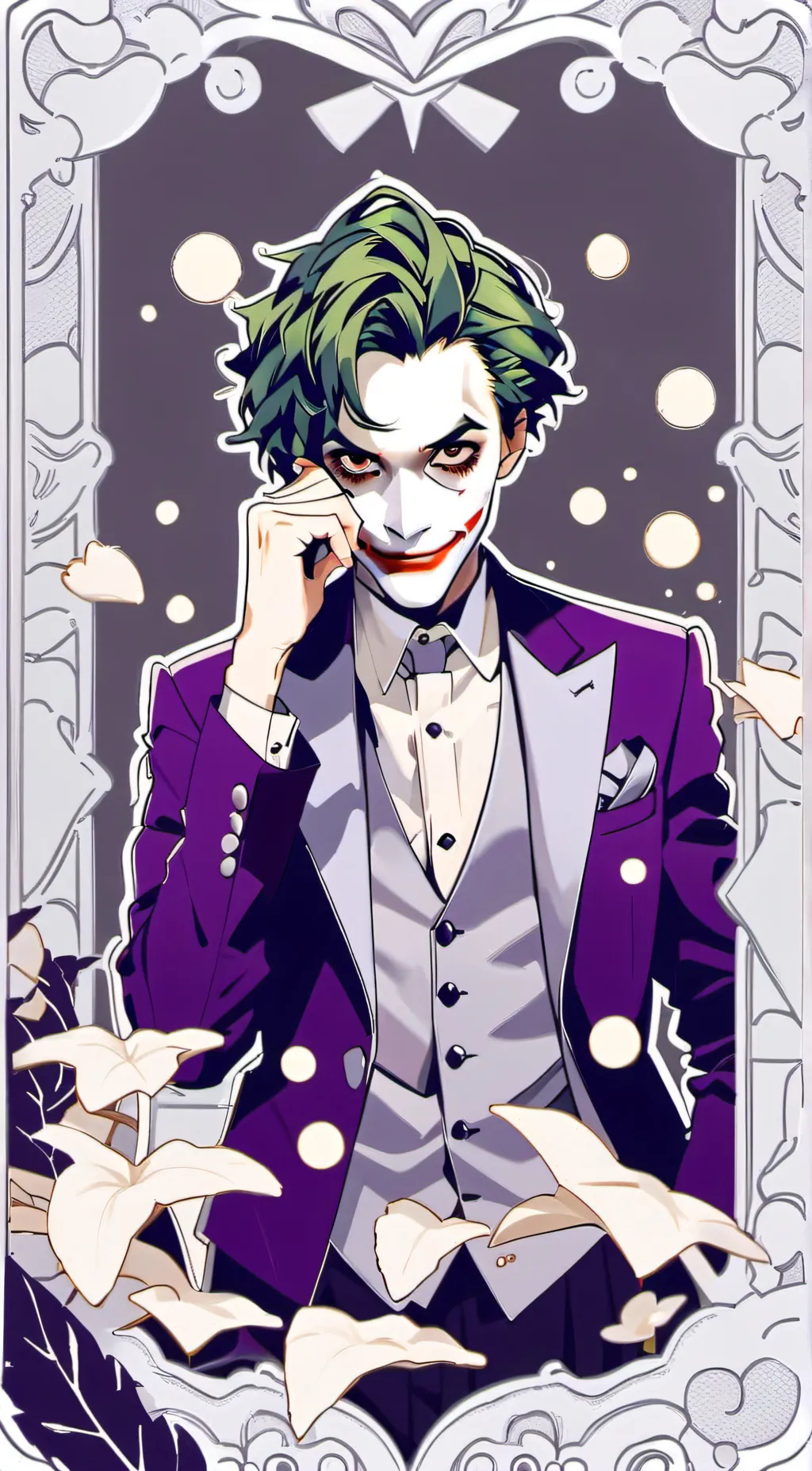 ai character: Joker background