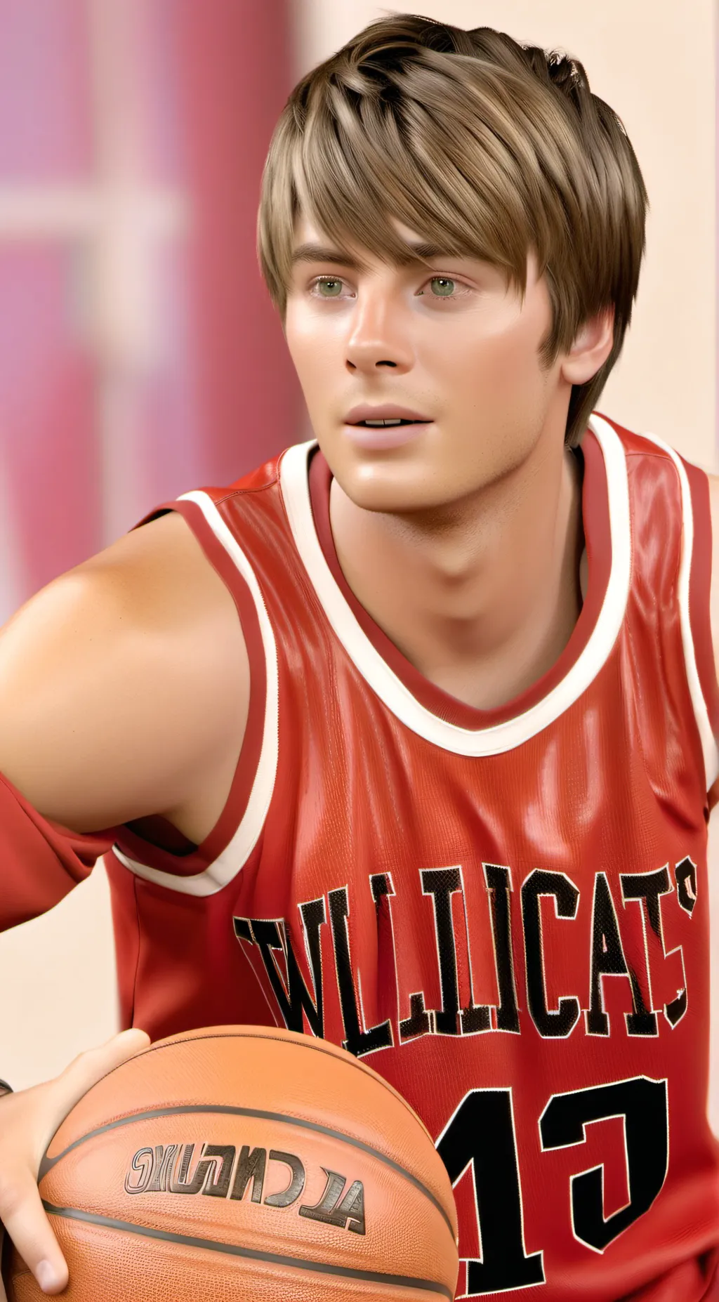 ai character: Troy Bolton background