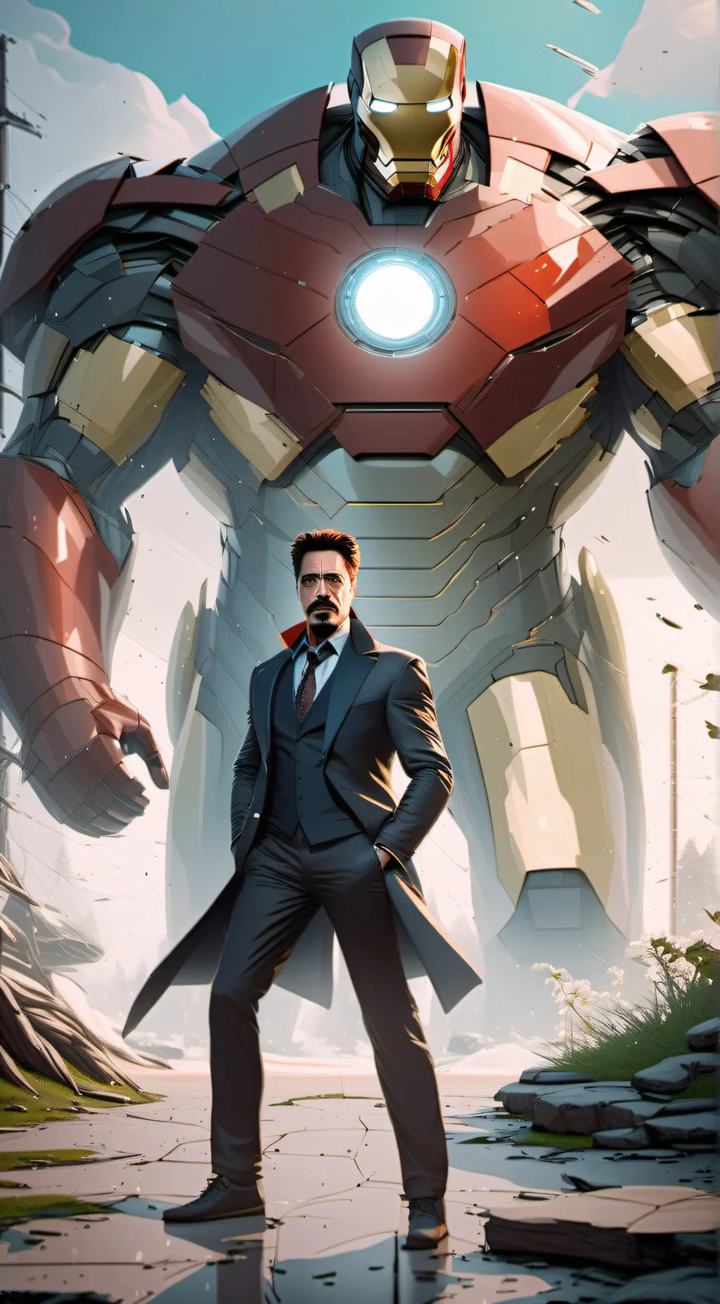 ai character: Tony Stark background