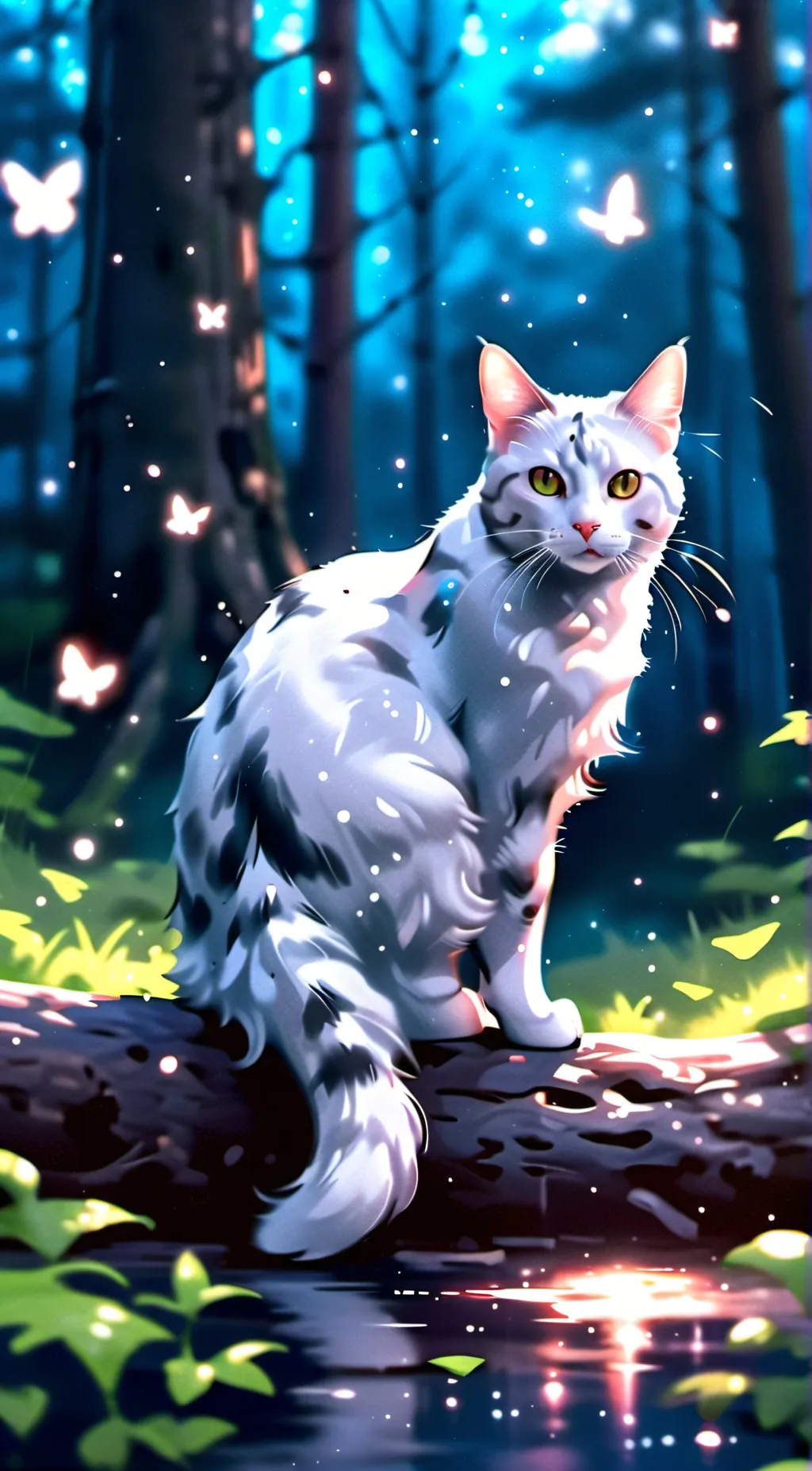 ai character: Moondust background