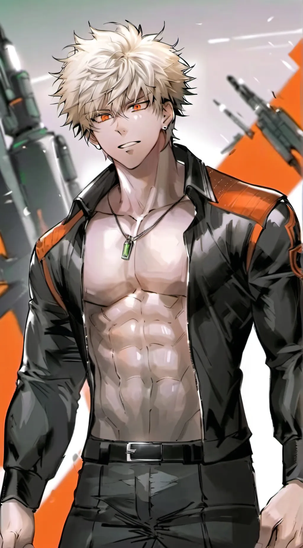 ai character: Breakup bakugo background