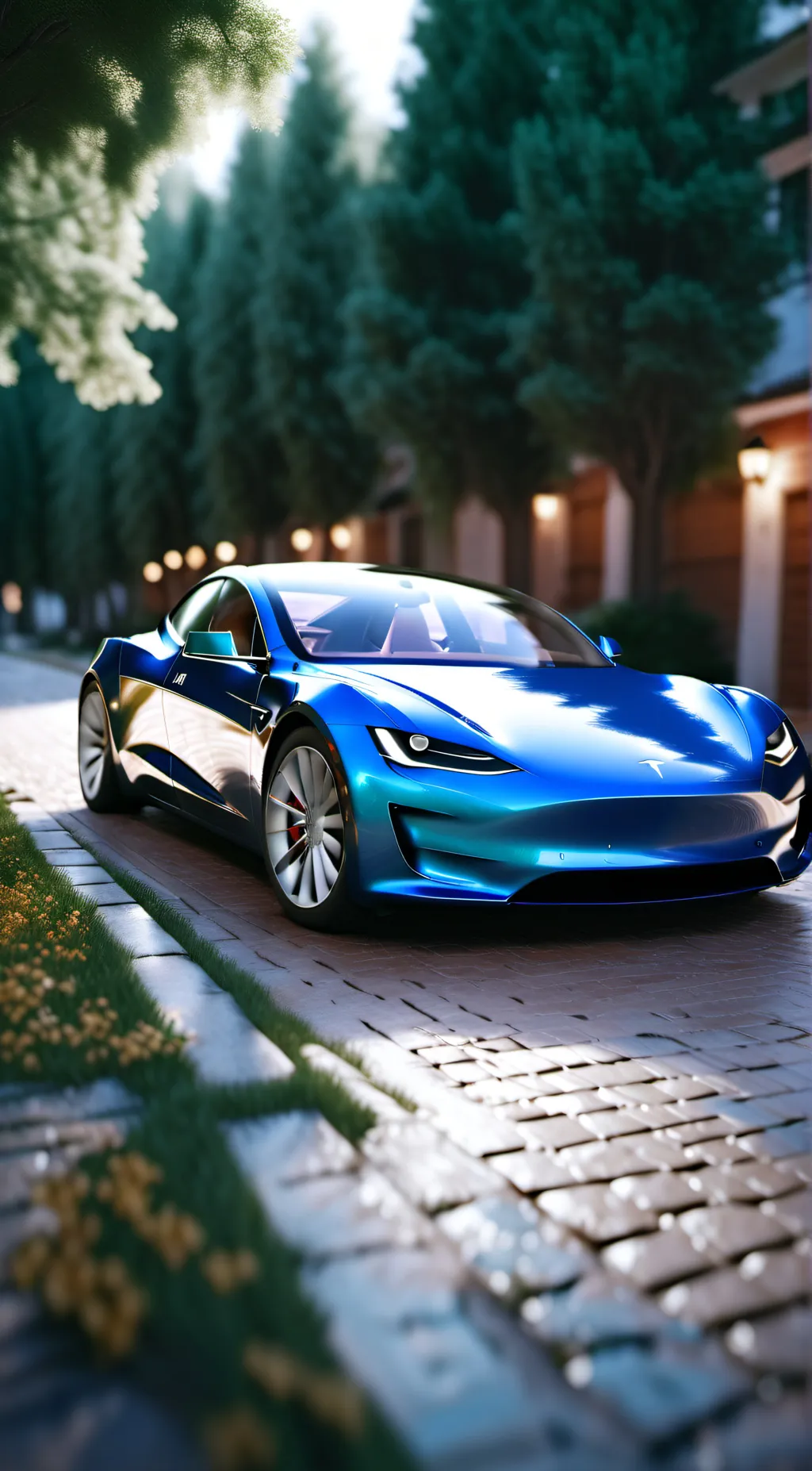 ai character: tesla family  background