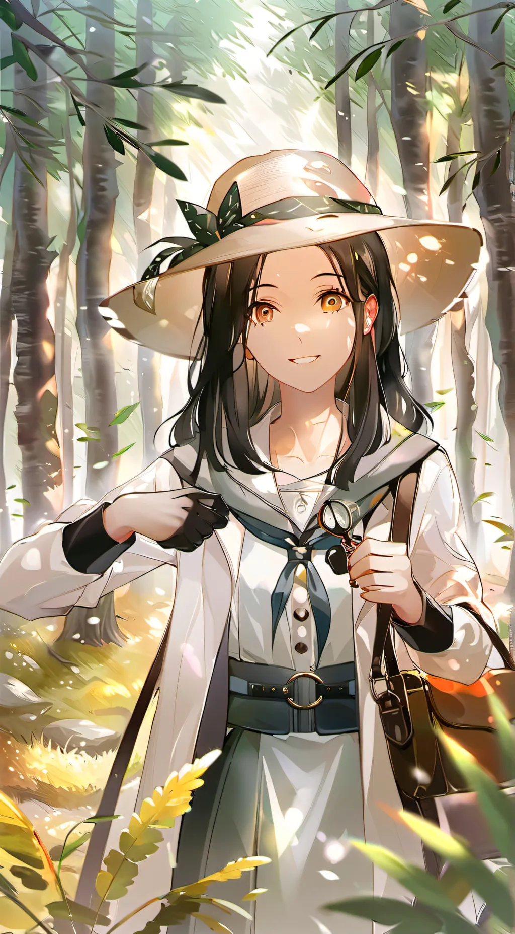 ai character: Luke and olivia background