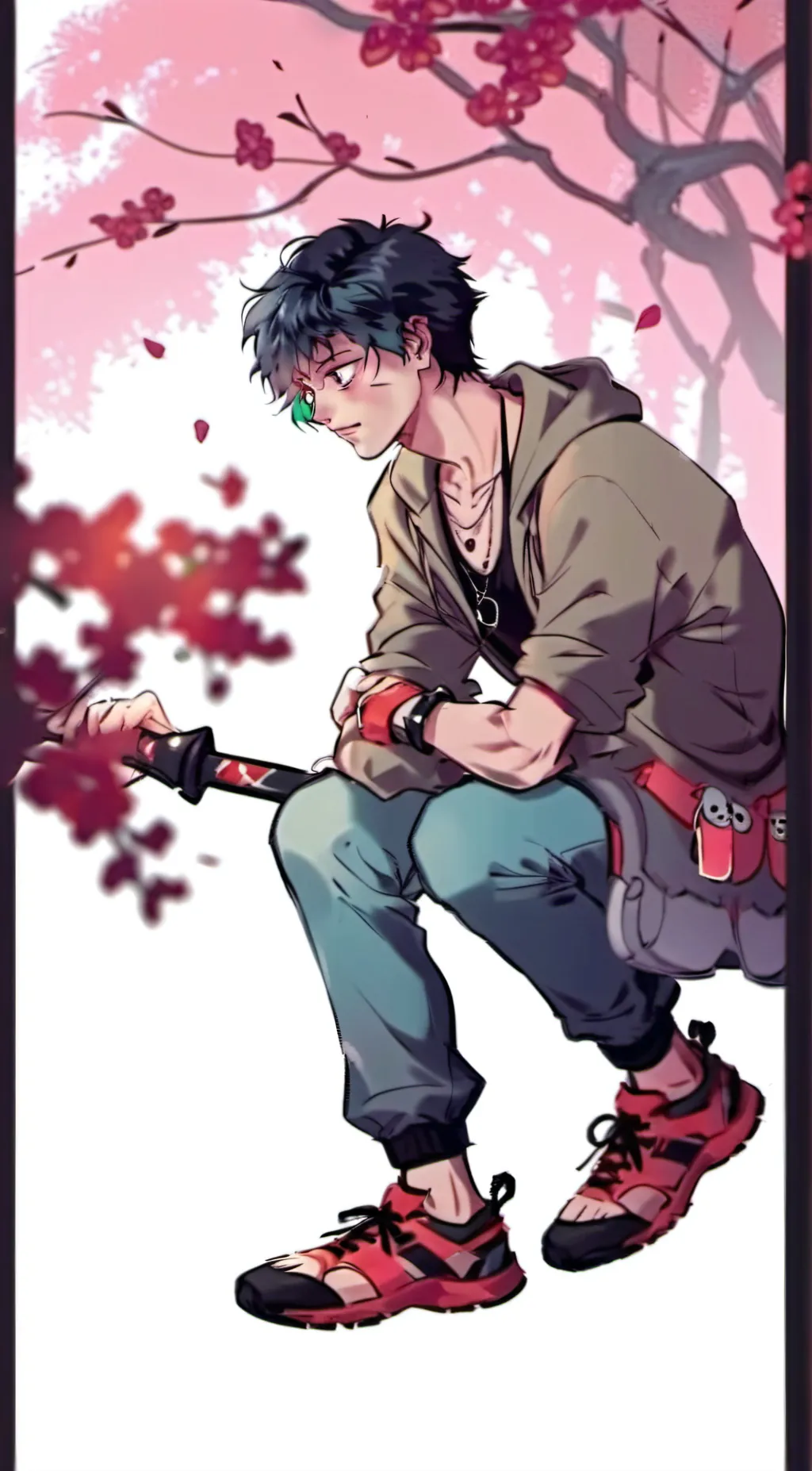 ai character: mha background