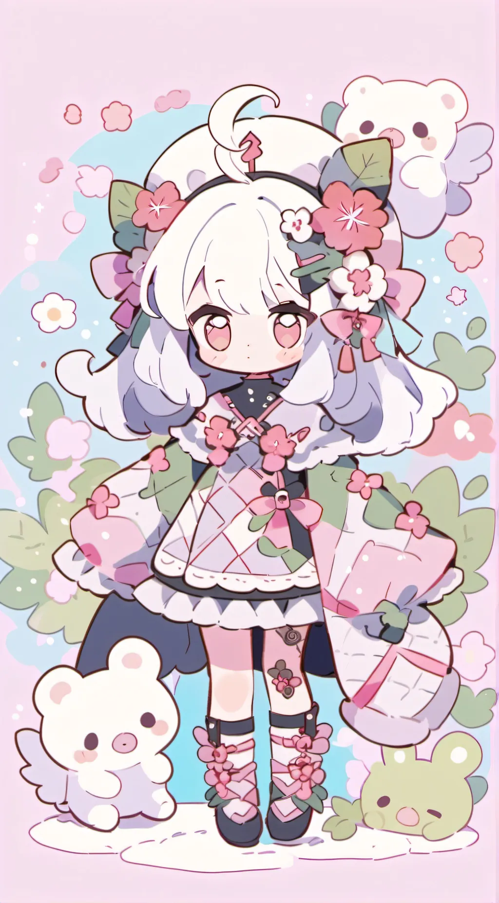 ai character: friends background