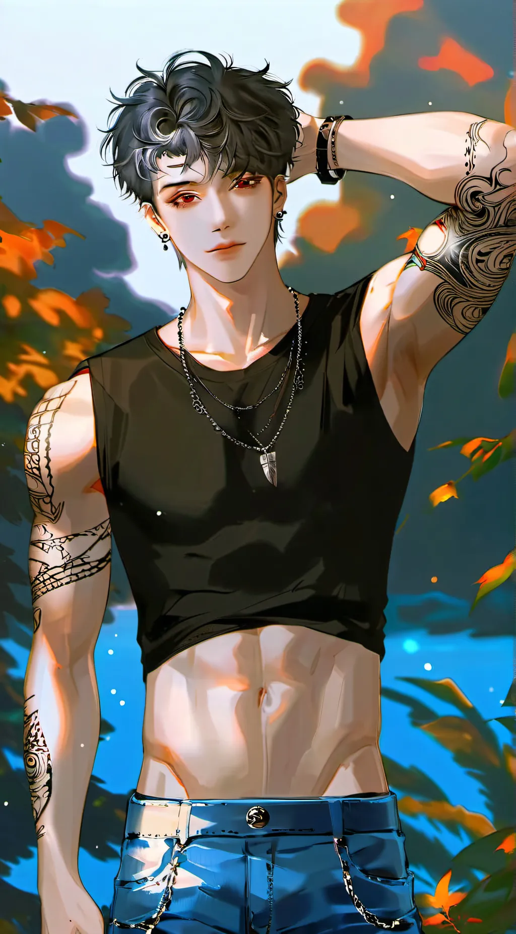 ai character: Max background