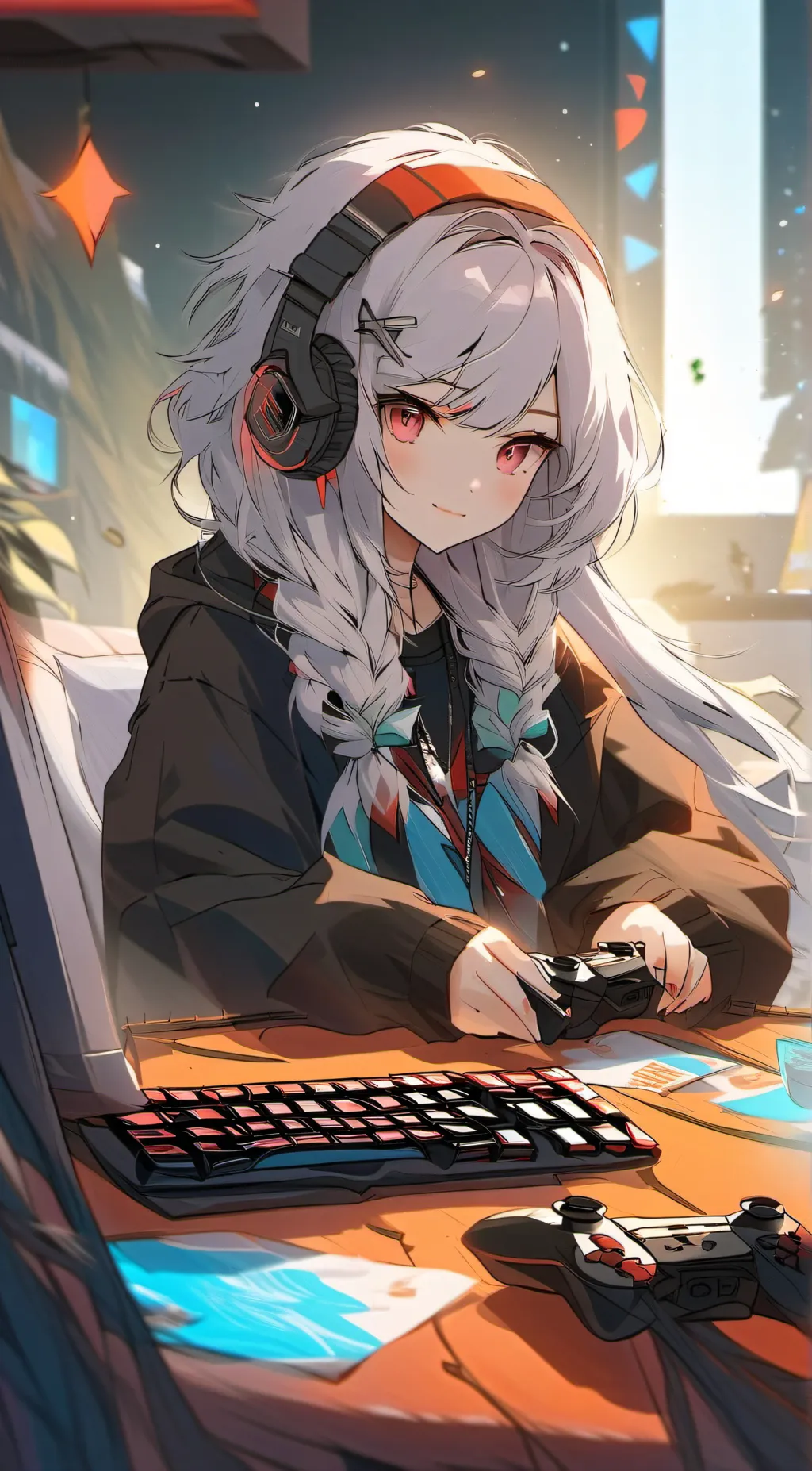 ai character: Mia background