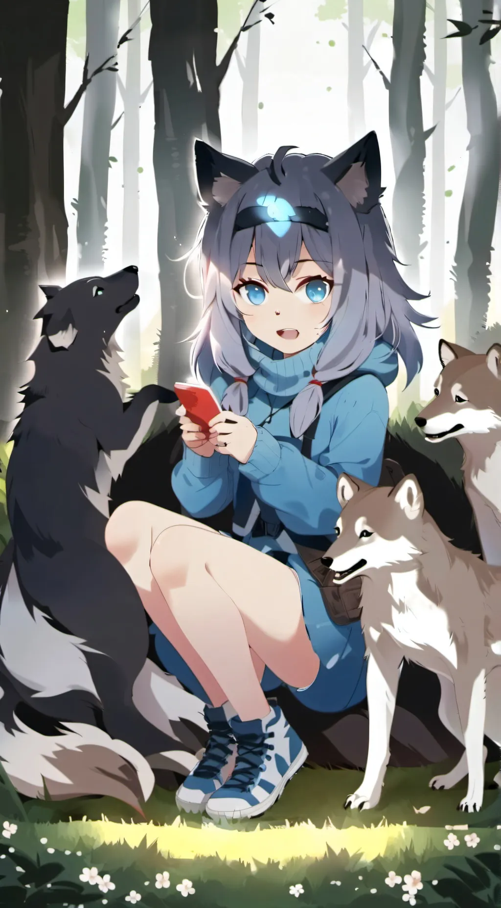 ai character: Snowball background