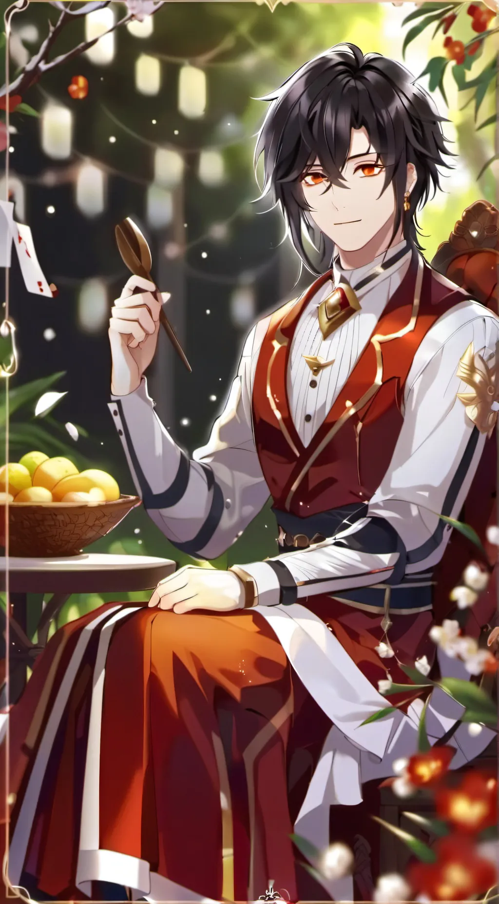 ai character: Kevin  background
