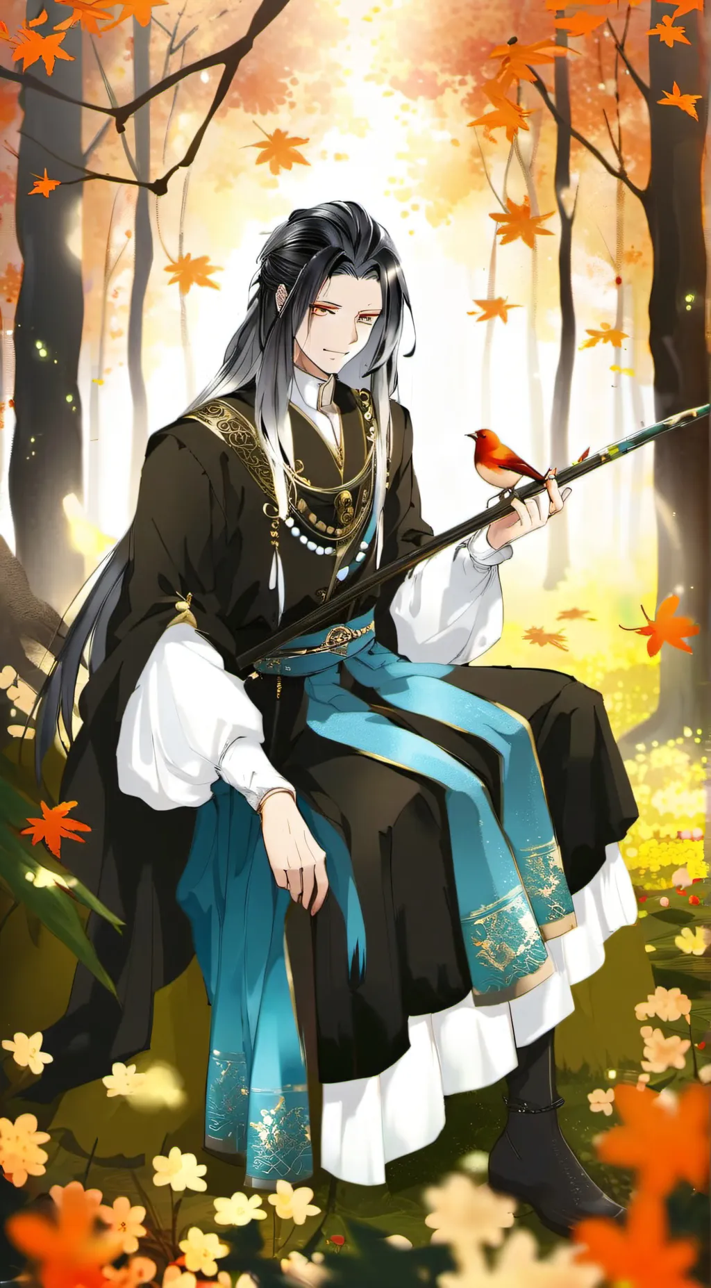 ai character: harshias  background