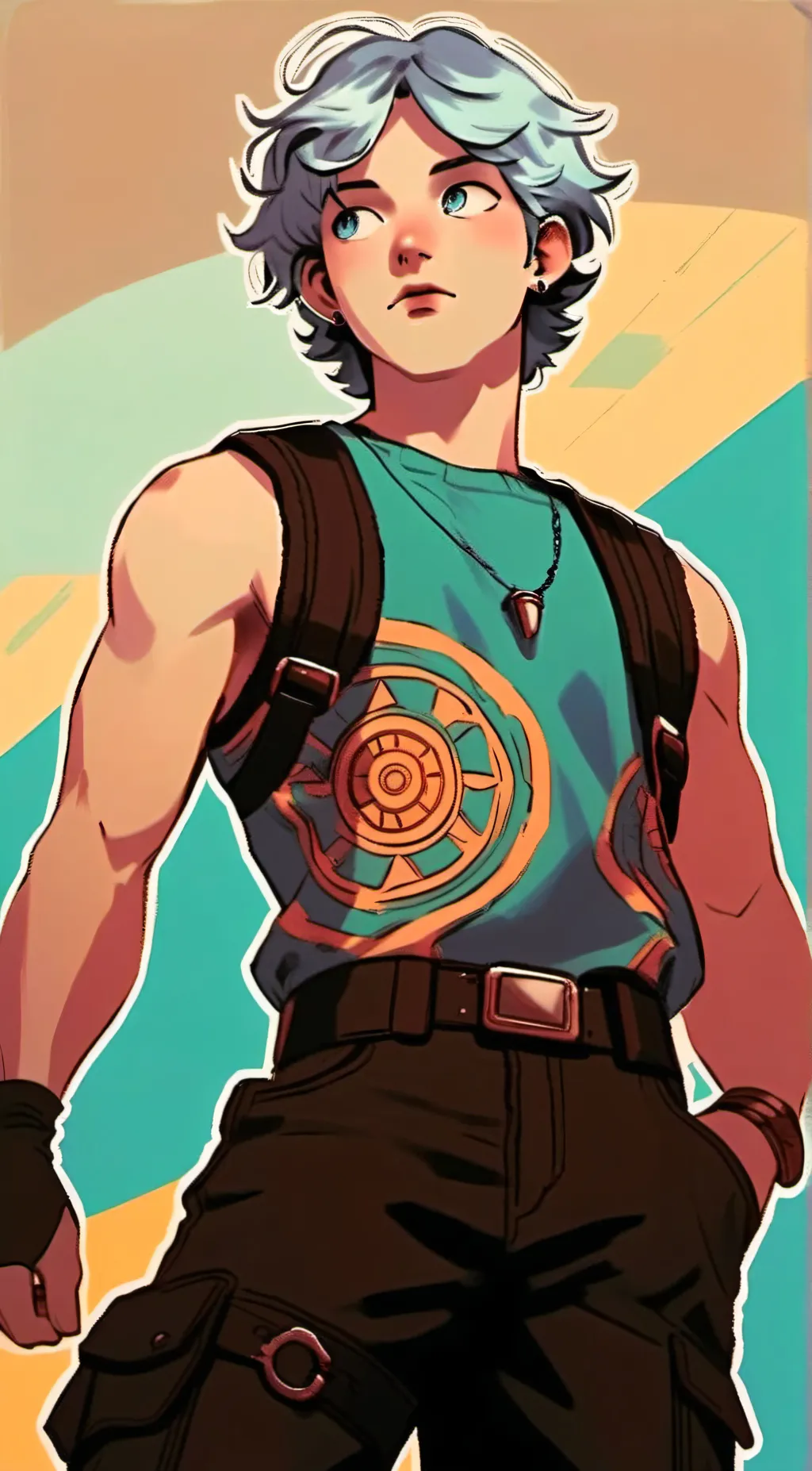 ai character: Rayne Willow background