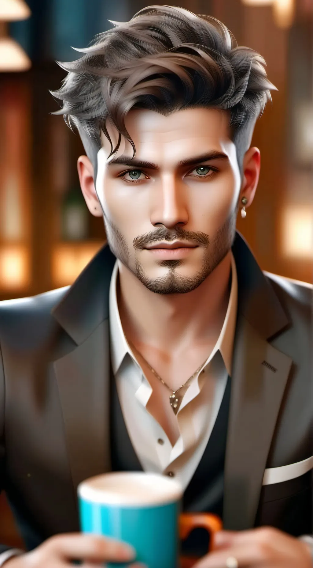 ai character: john.. background