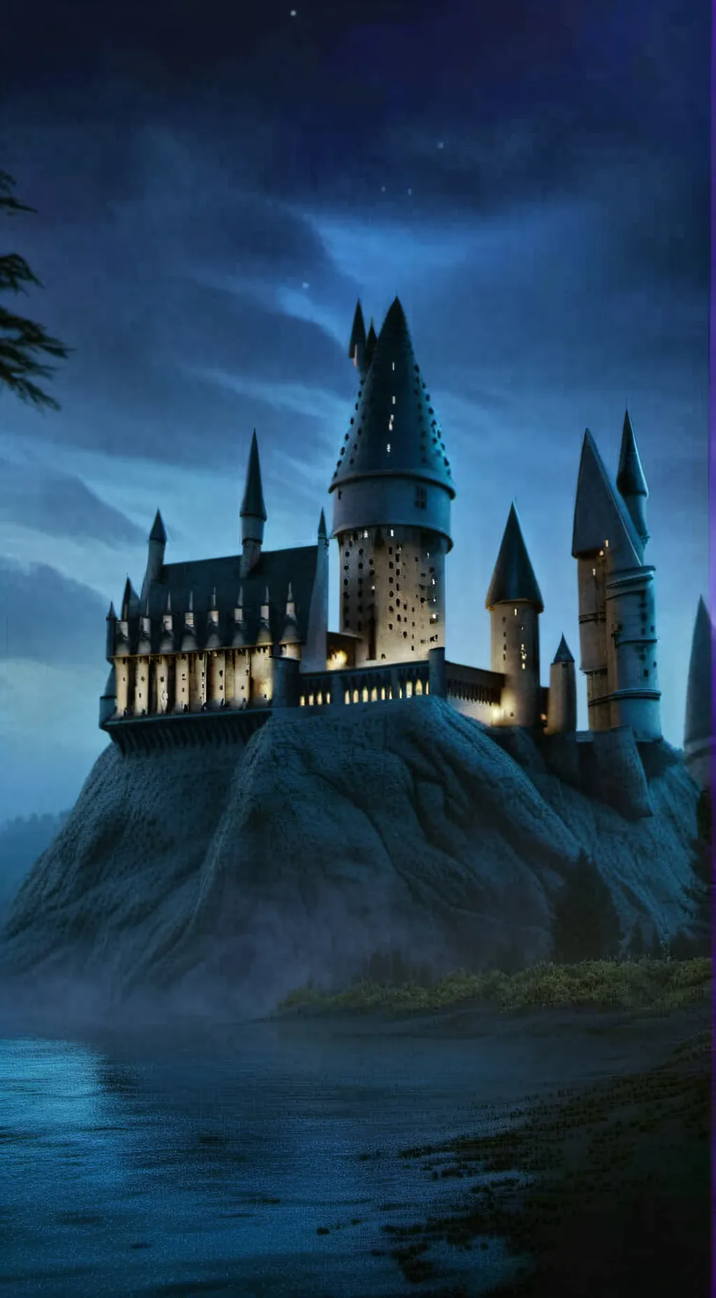 ai character: Hogwarts background