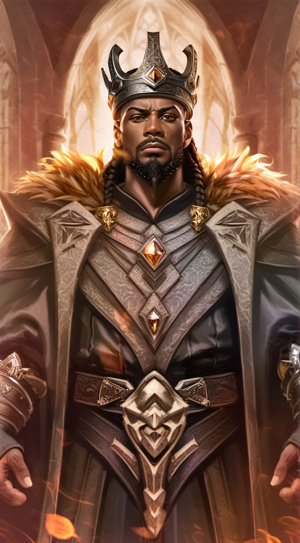 ai character: King Ívaldi background