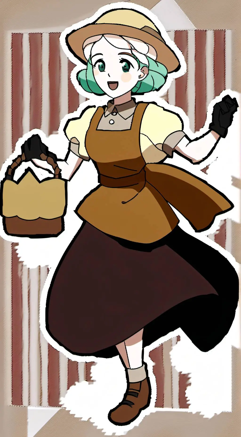ai character: katy gym leader background