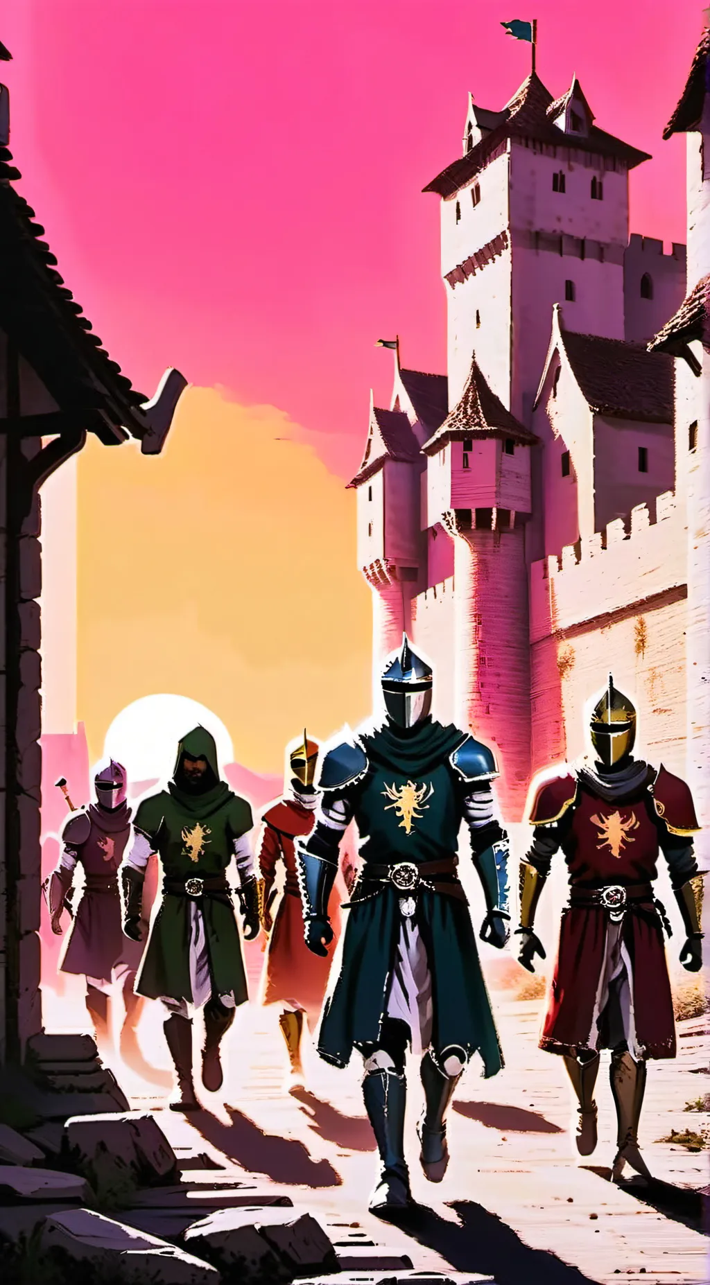 ai character: power rangers  background