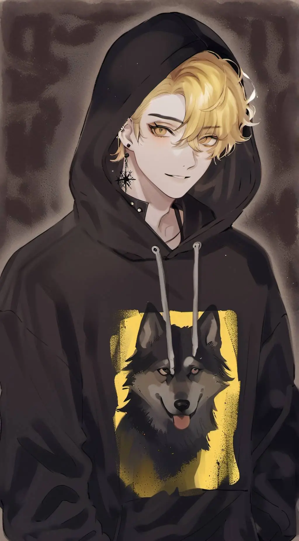 ai character: Denki background