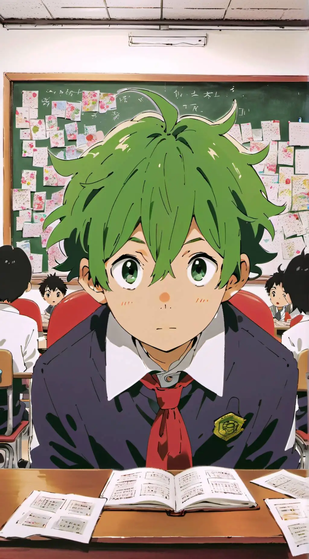 ai character: MHA A-1 background