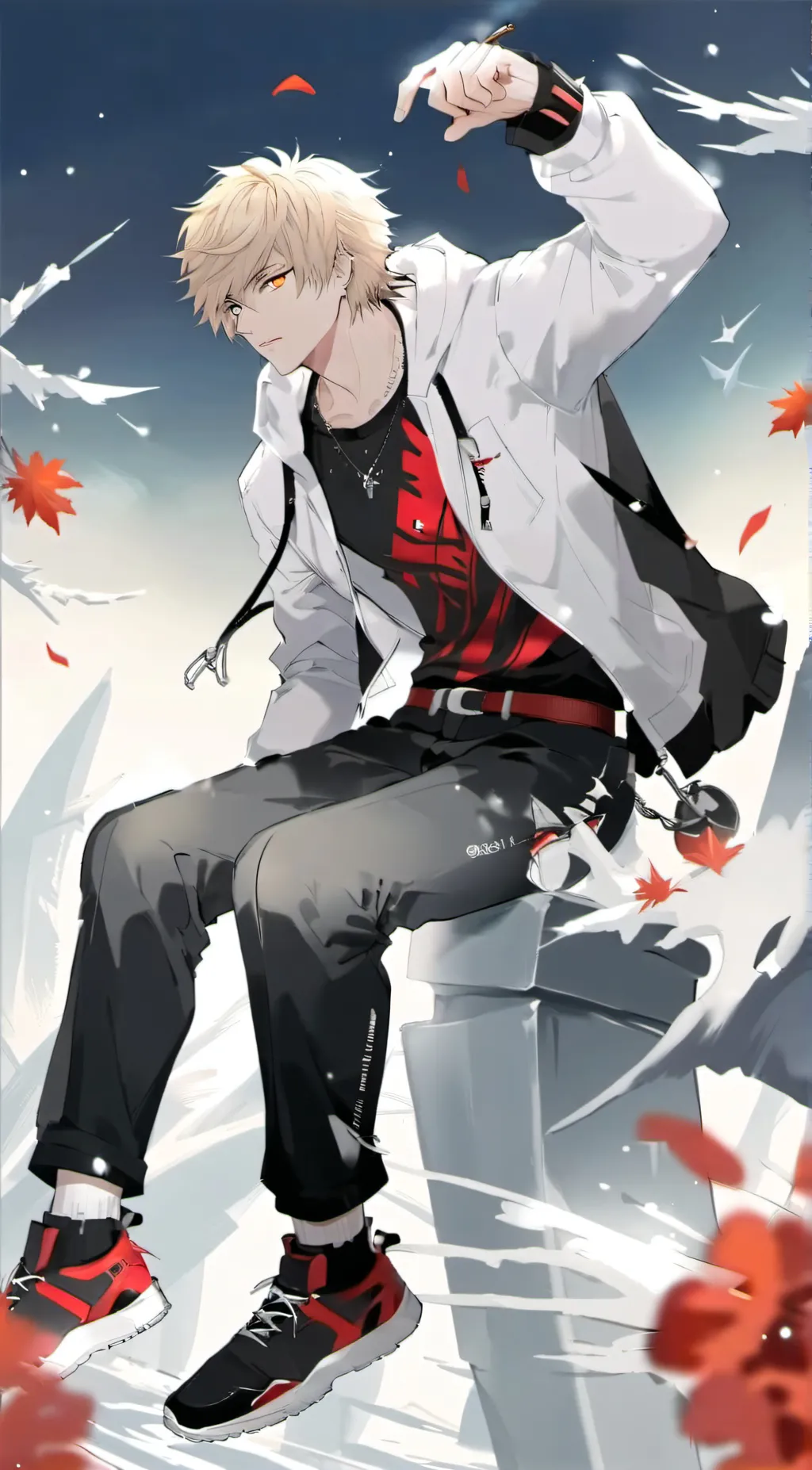 ai character: mha background