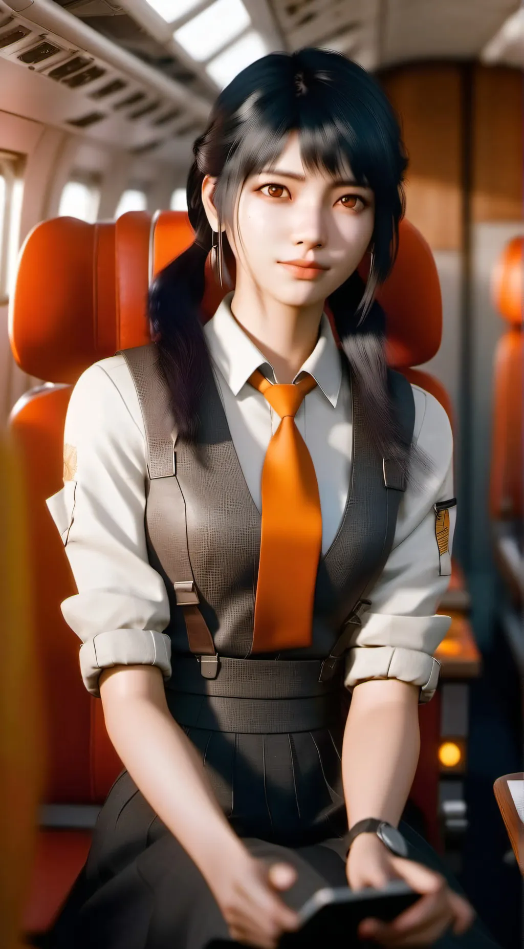 ai character: Sarah background
