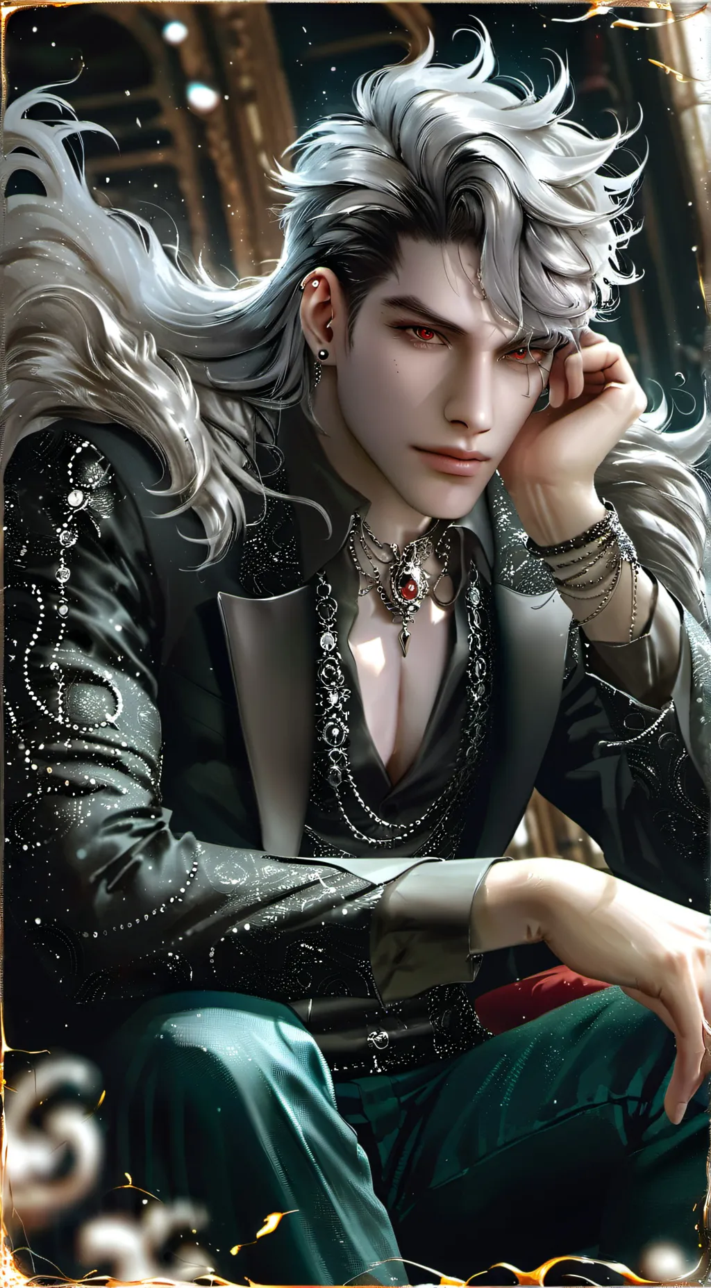 ai character: Ayon background