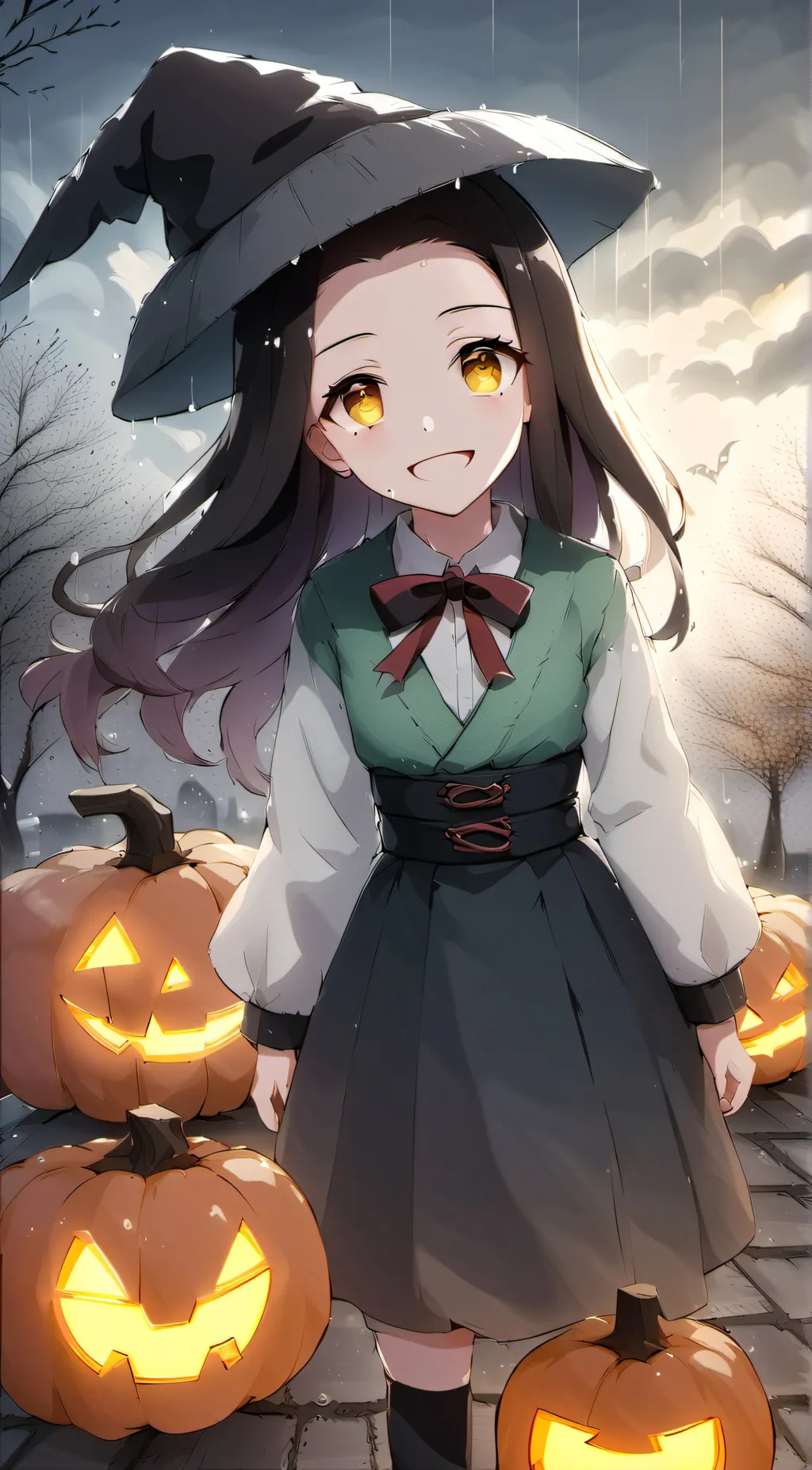 ai character: nezuko  background
