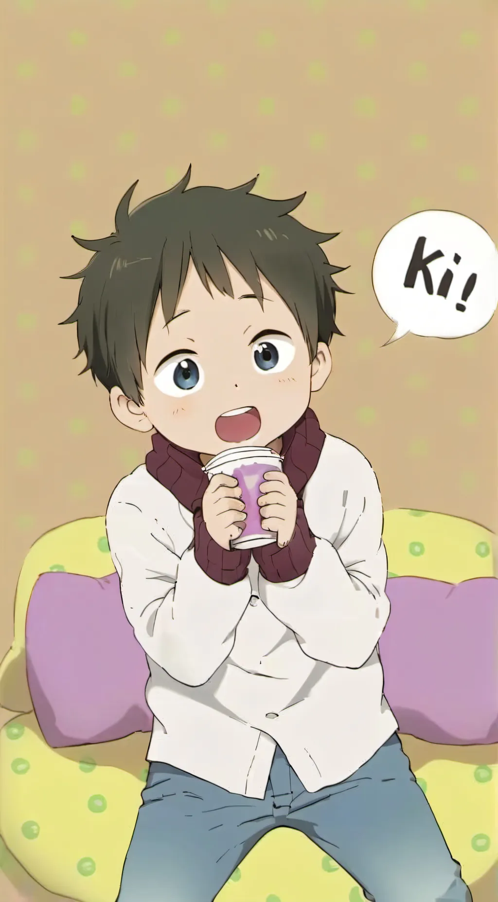 ai character: Clingy Baby Bro background