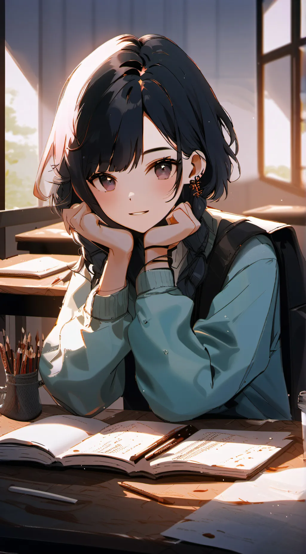 ai character: ZOE background