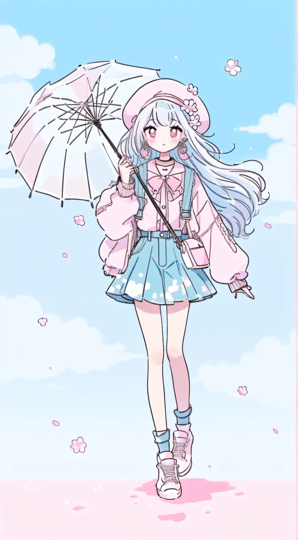 ai character: バカテンポだって歌 background