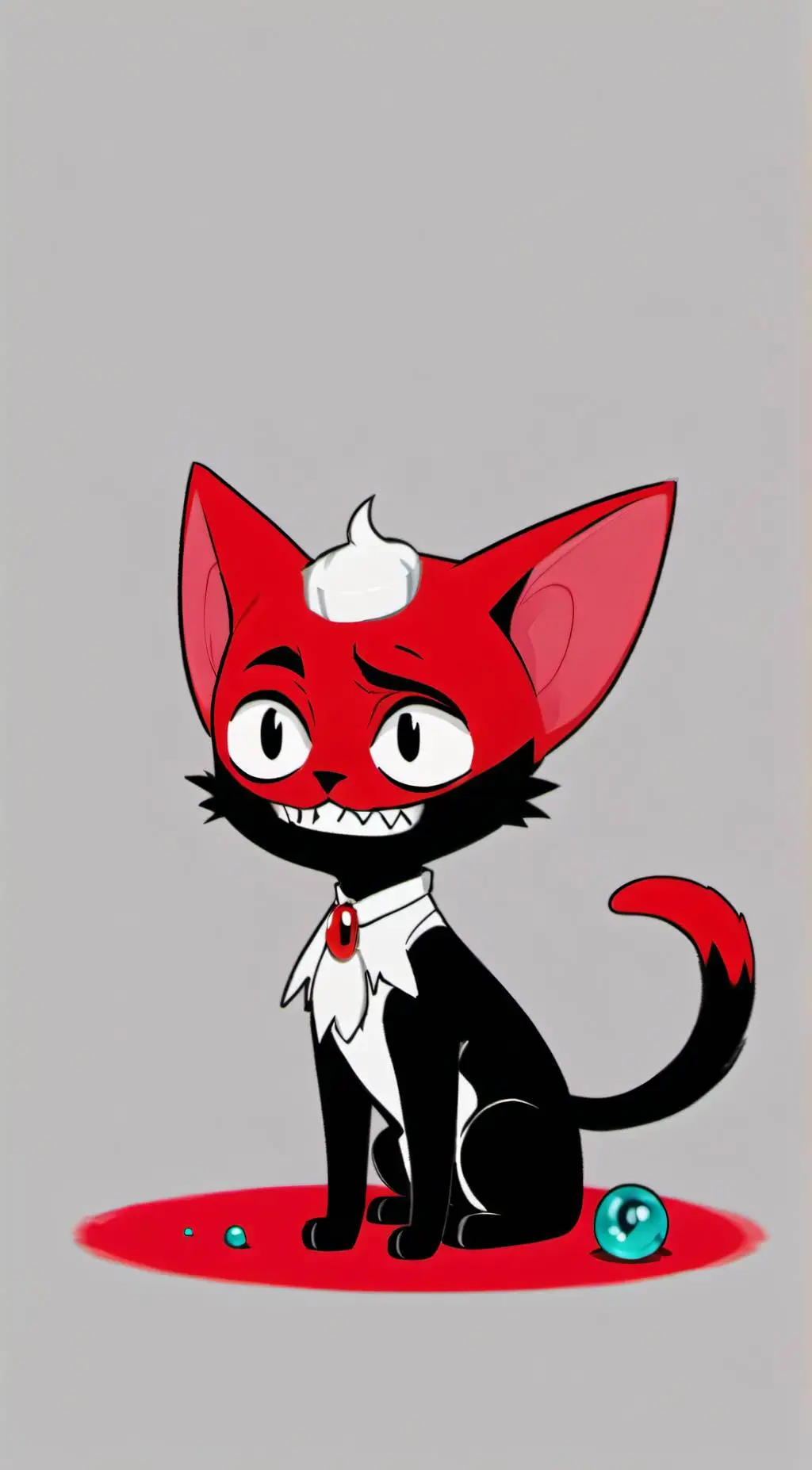 ai character: Alastor cat background