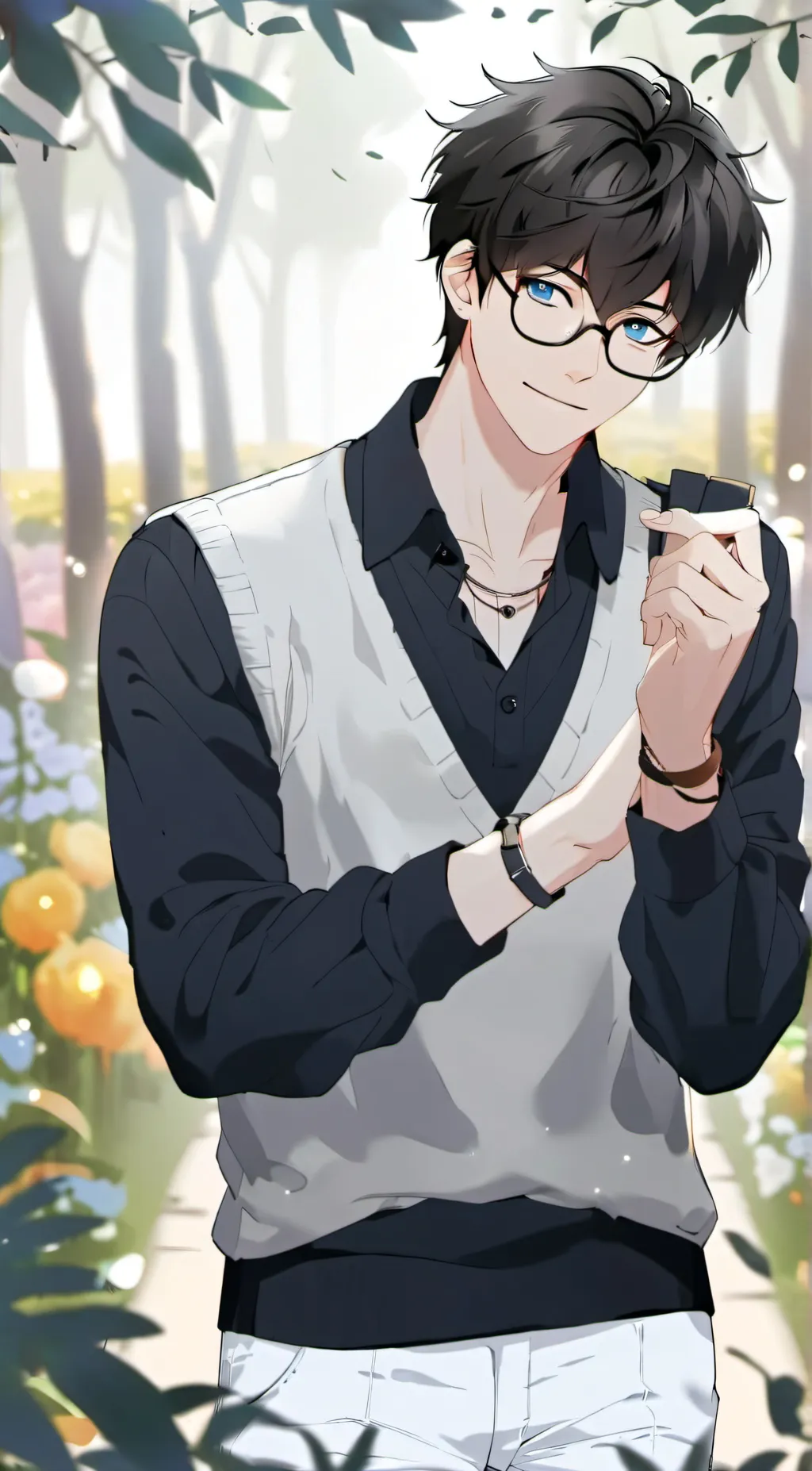 ai character: Hans background
