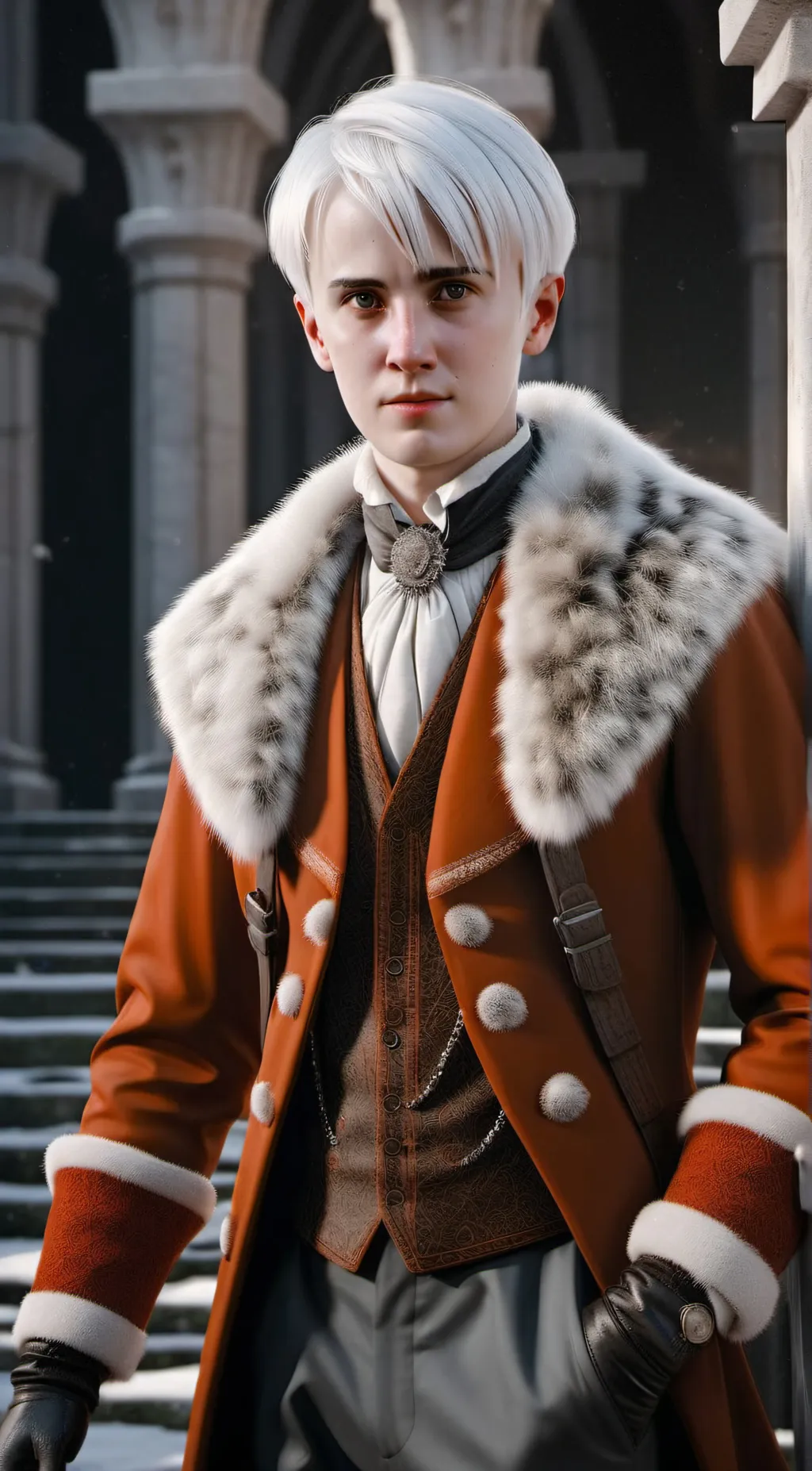 ai character: Draco Malfoy  background