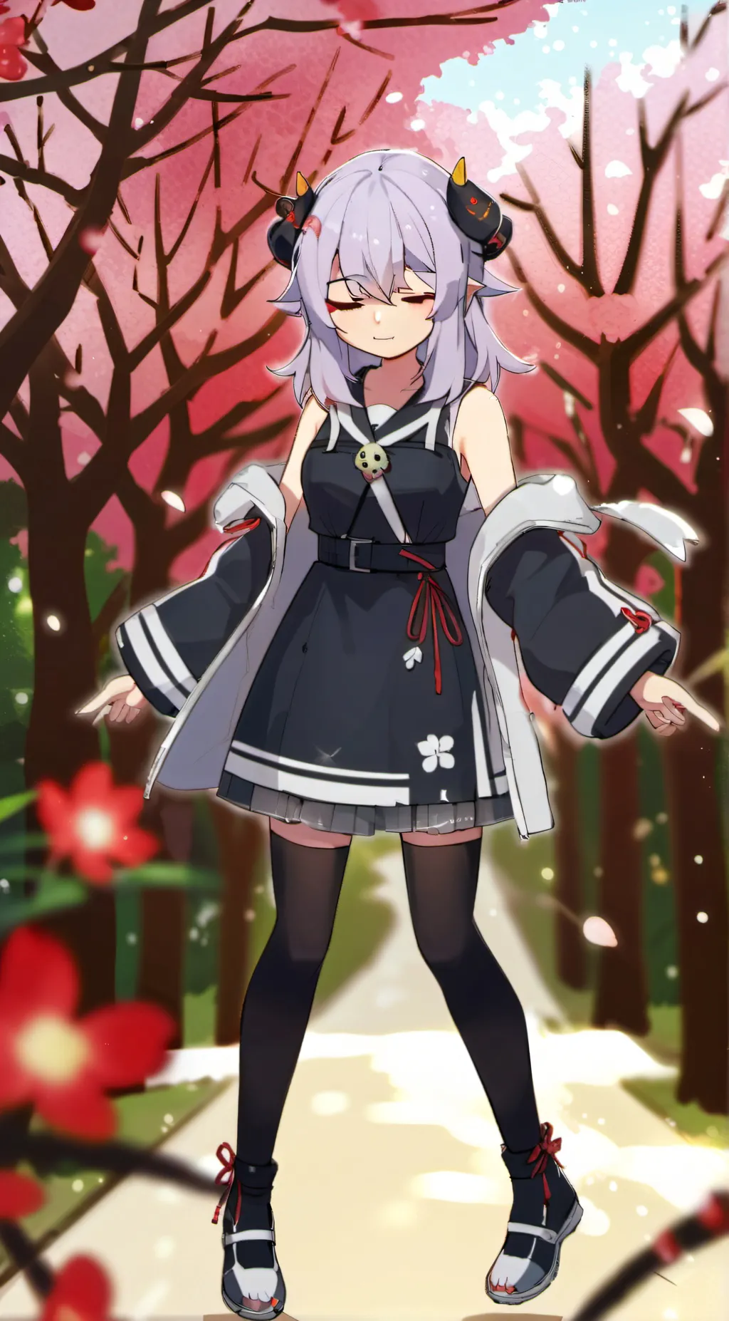 ai character: Demon slayer background