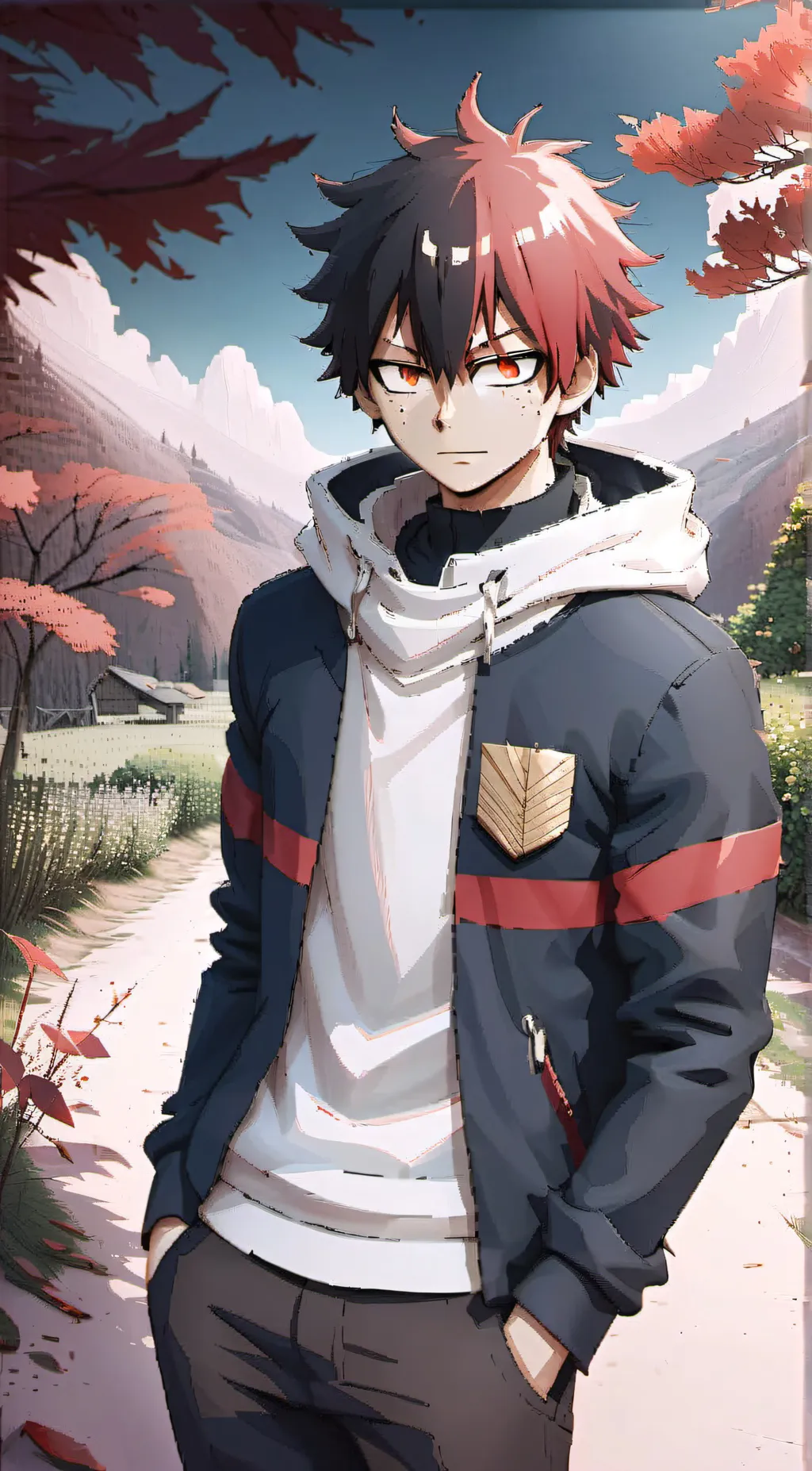 ai character:  Todoroki  background
