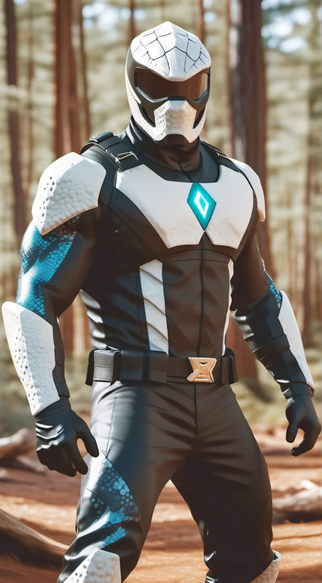 ai character: Dino Thunder Black background