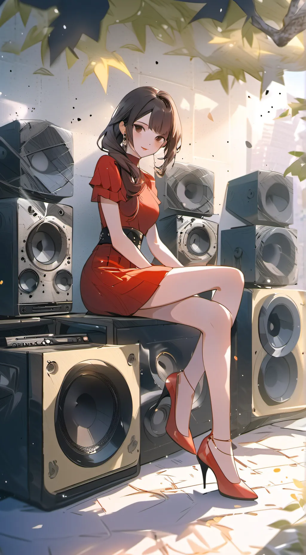 ai character: Girlfriend background