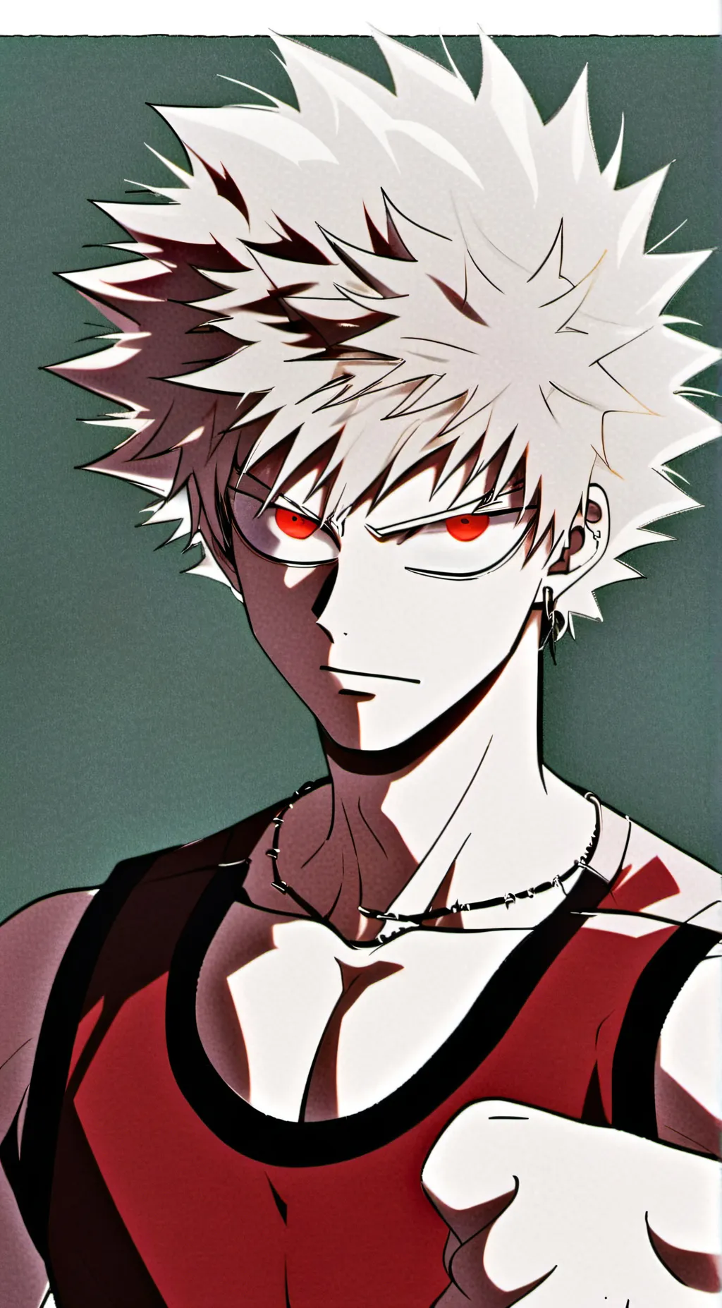 ai character: bakugou katsuki background