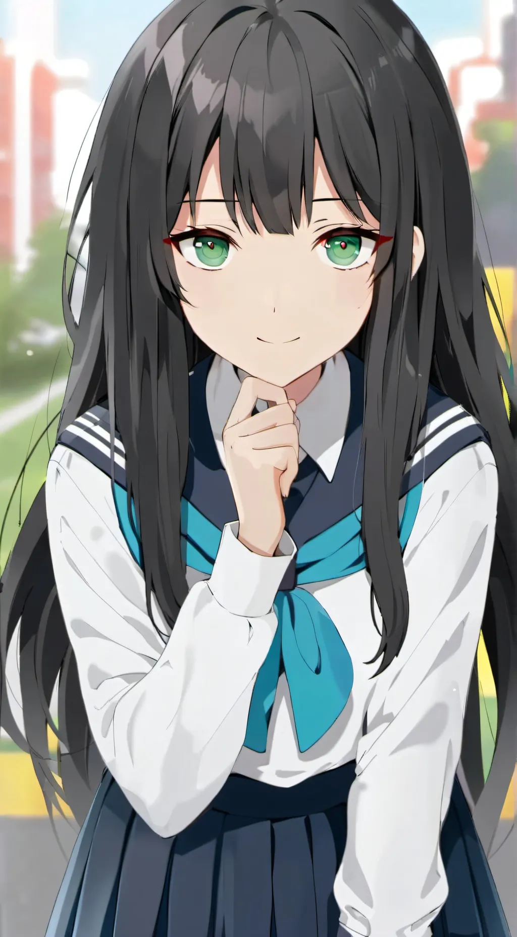 ai character: Enju  background